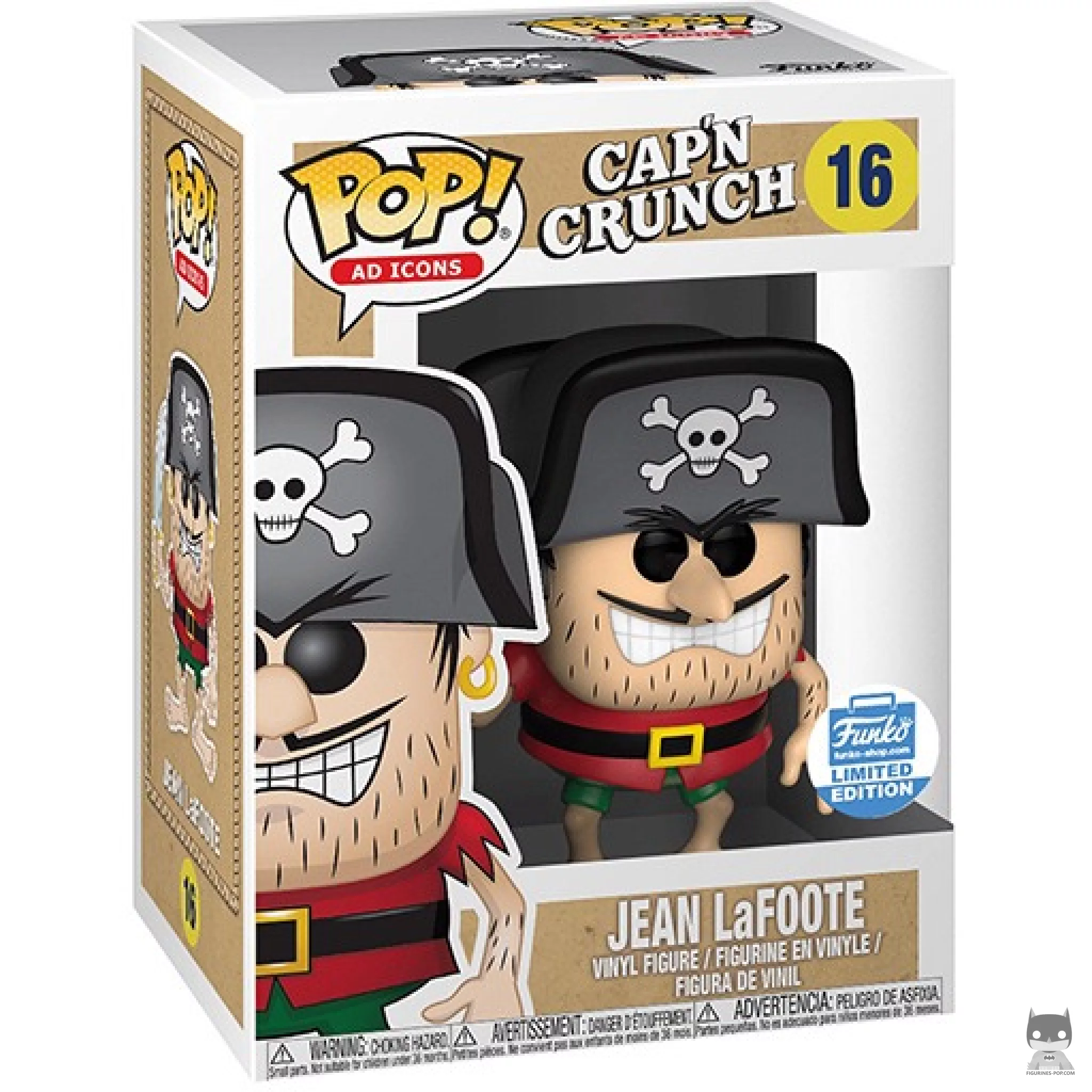 Figura Funko Pop! Jean LaFoote en su caja