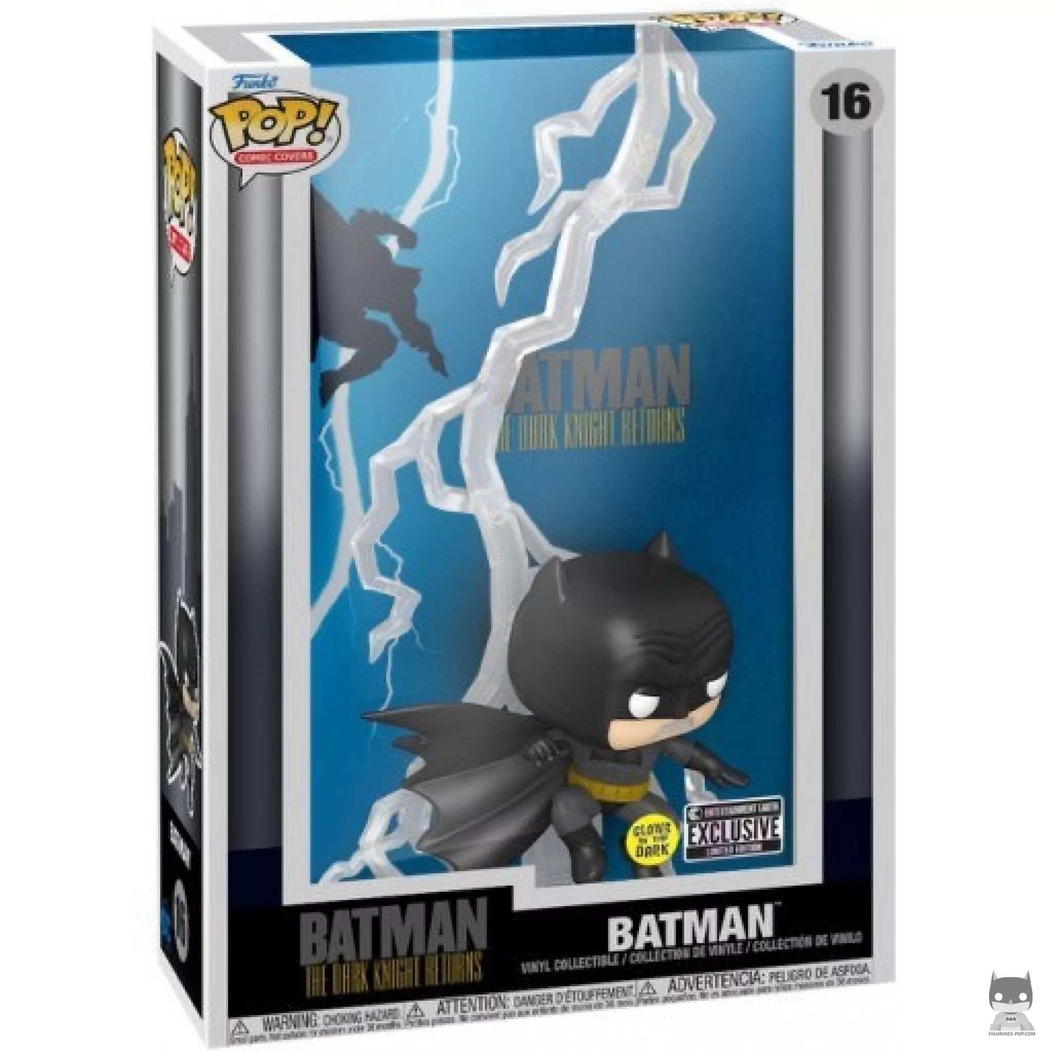 Figura Funko Pop! Batman El regreso del Caballero Oscuro en su caja