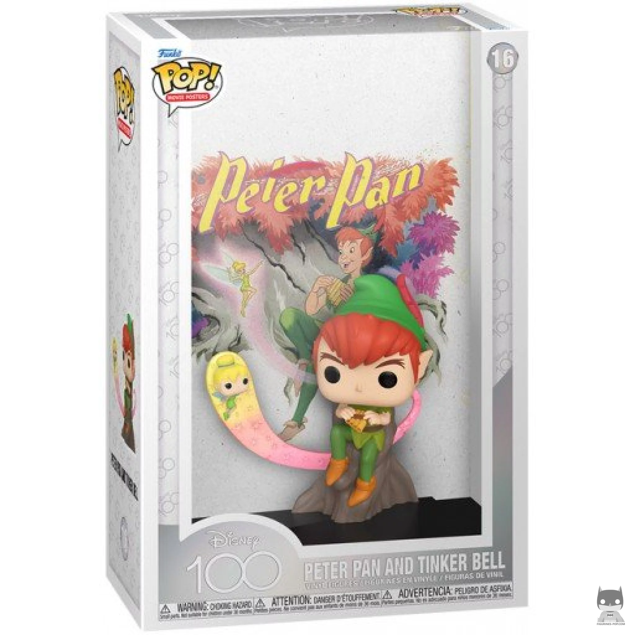 Figura Funko Pop! Peter Pan y Campanilla (Disney 100)