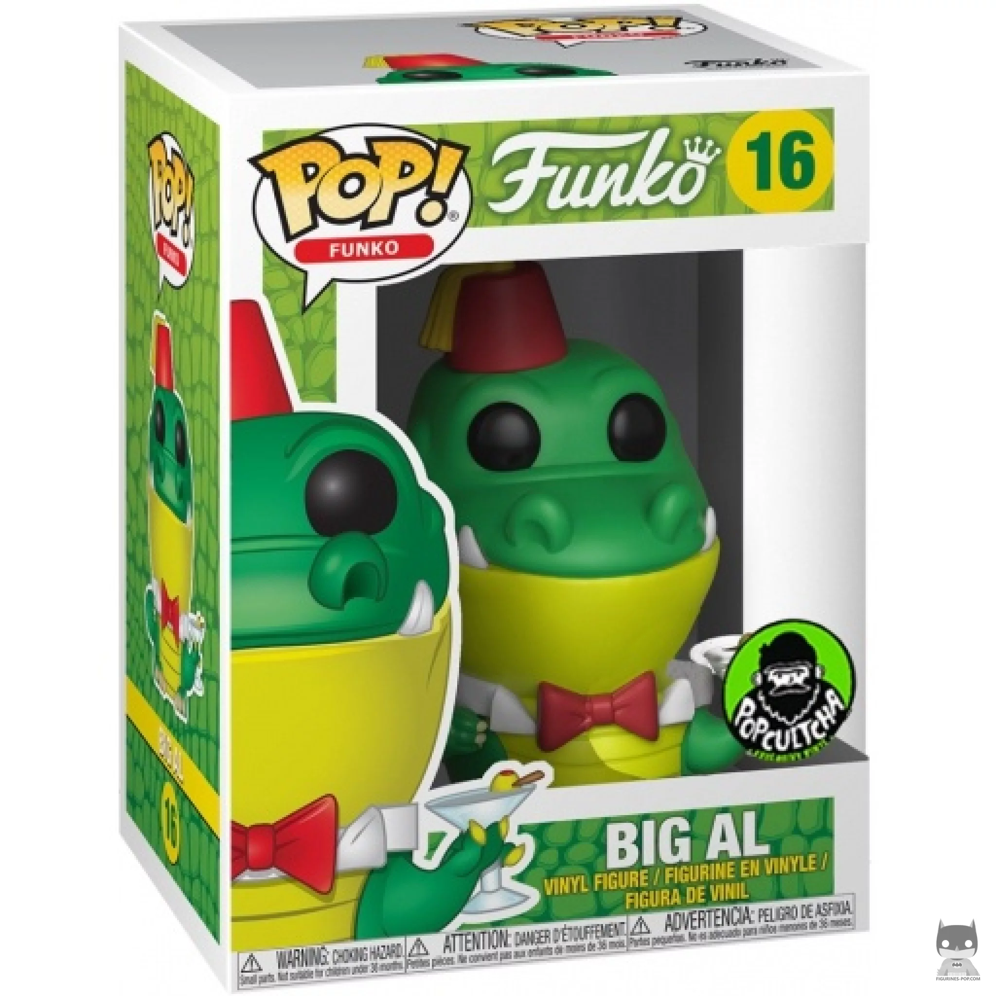Figura Funko Pop! Big Al en su caja
