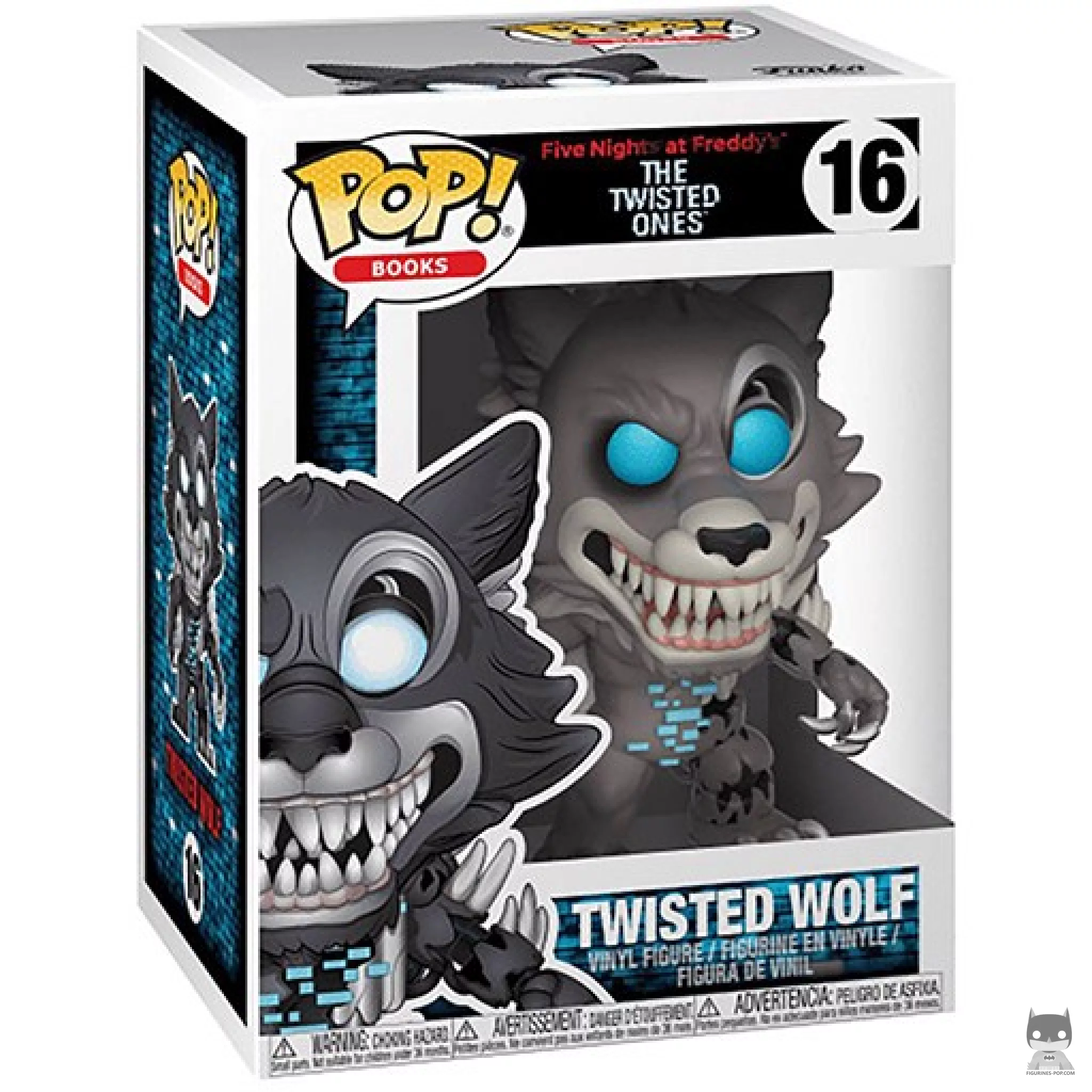 Figura Funko Pop! Wolf (Twisted) en su caja