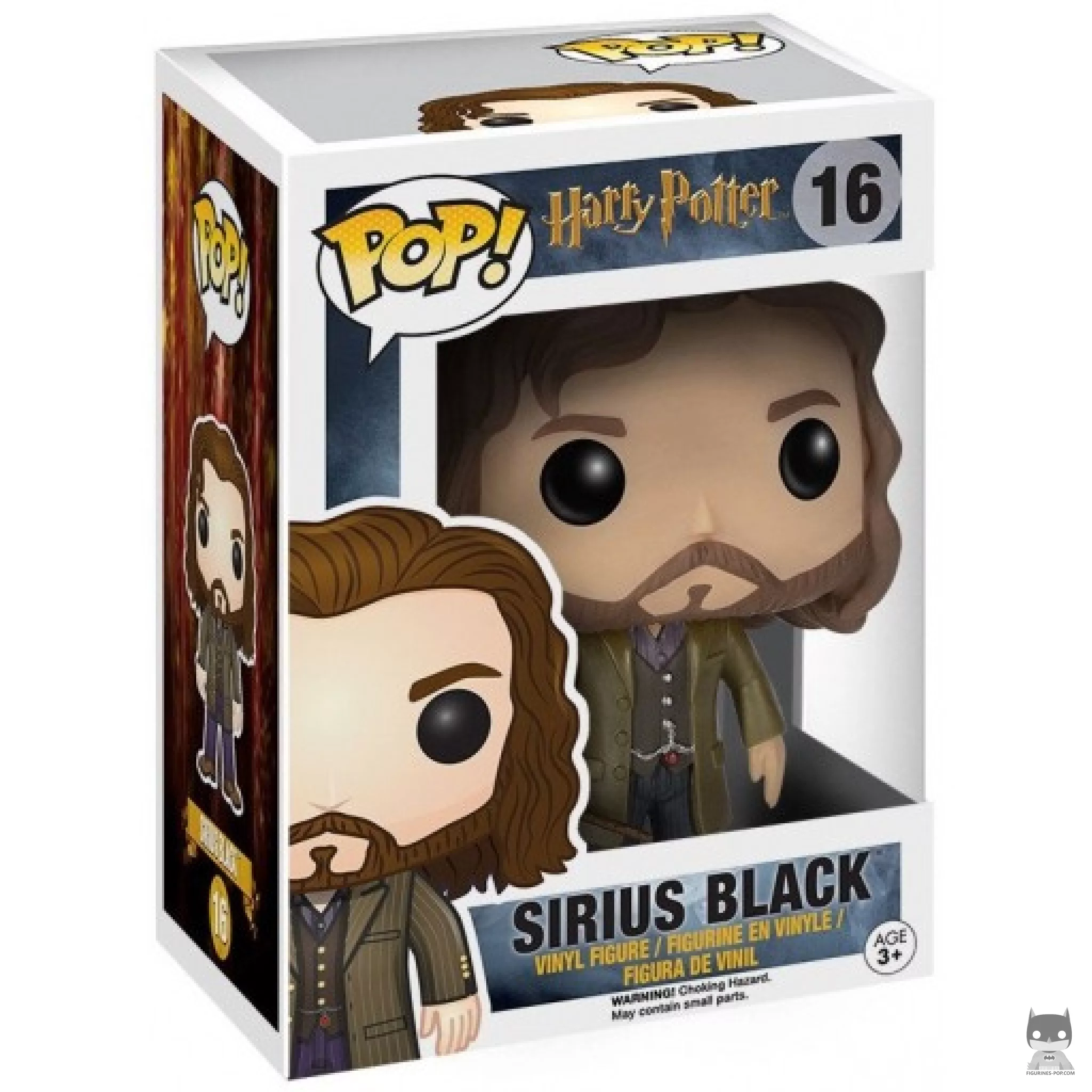Figura Funko Pop! Sirius Black en su caja