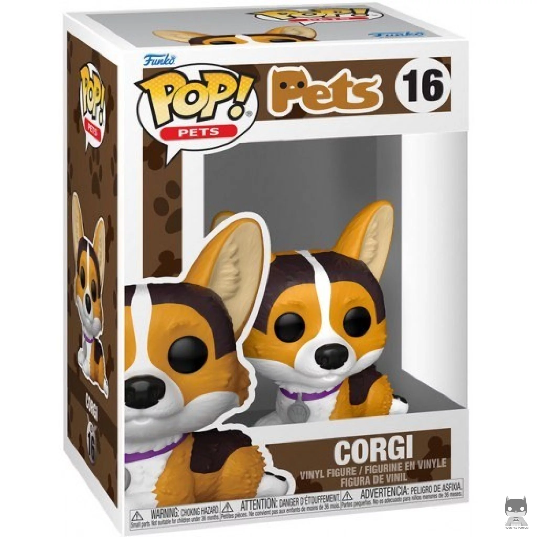 Figura Funko Pop! Corgi en su caja