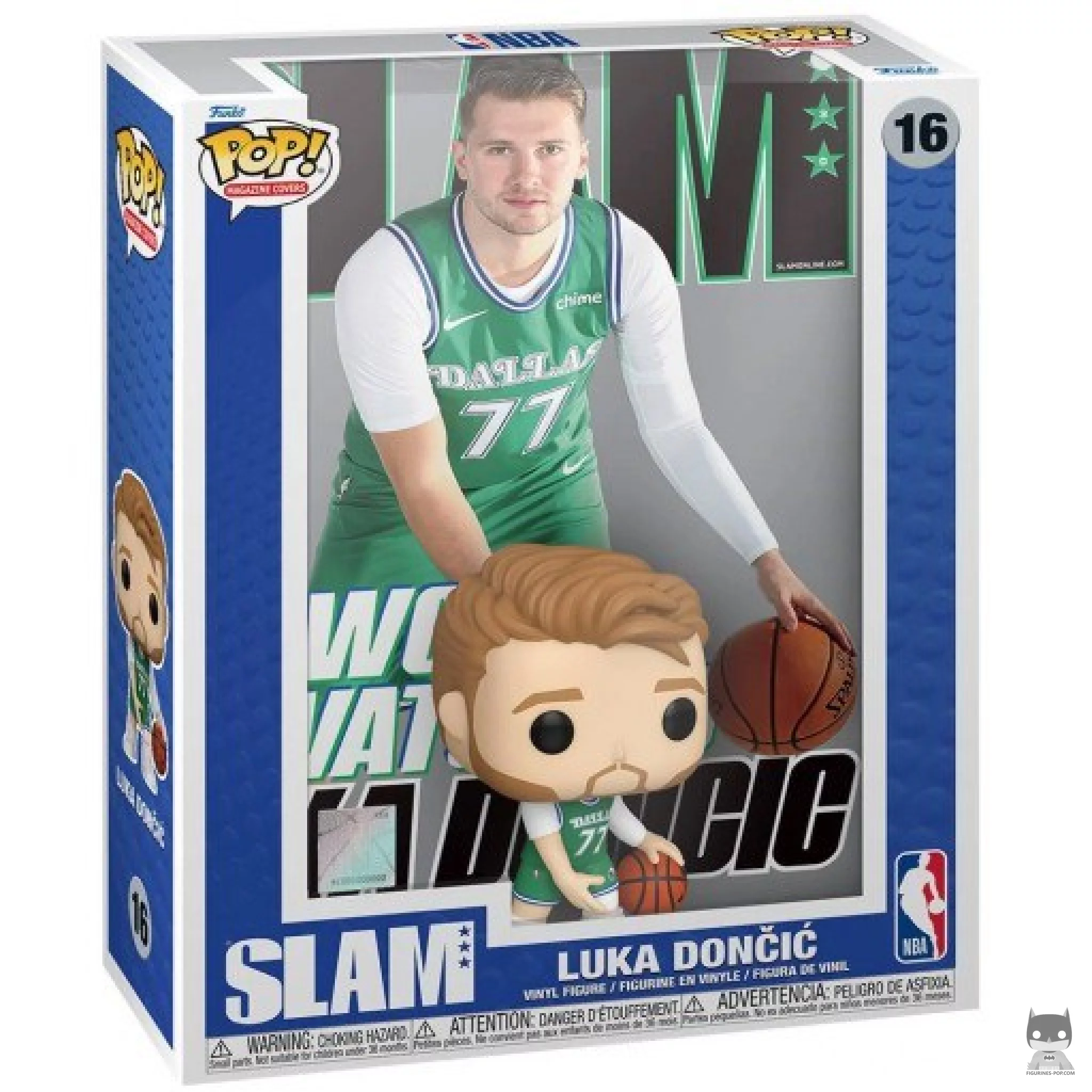 Figura Funko Pop! SLAM : Luka Doncic en su caja