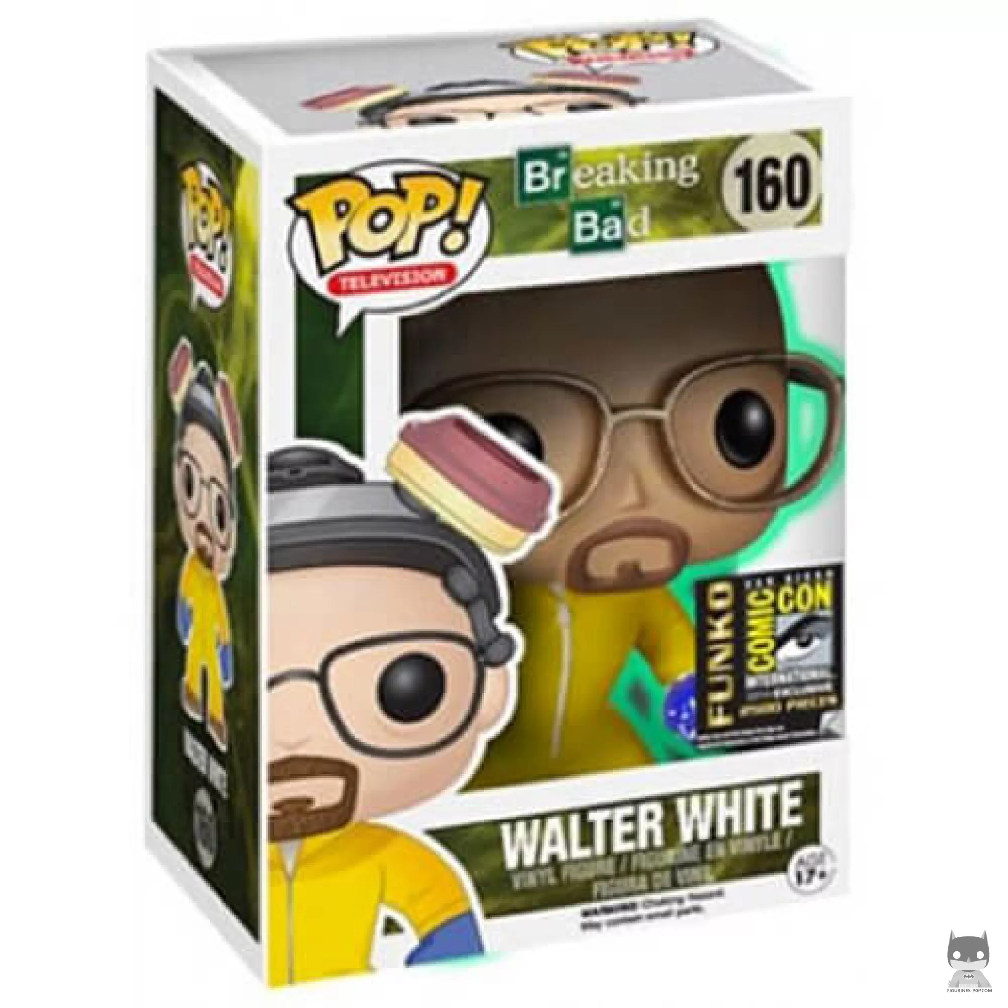 Figura Funko Pop! Walter White (Brilla en la oscuridad) en su caja