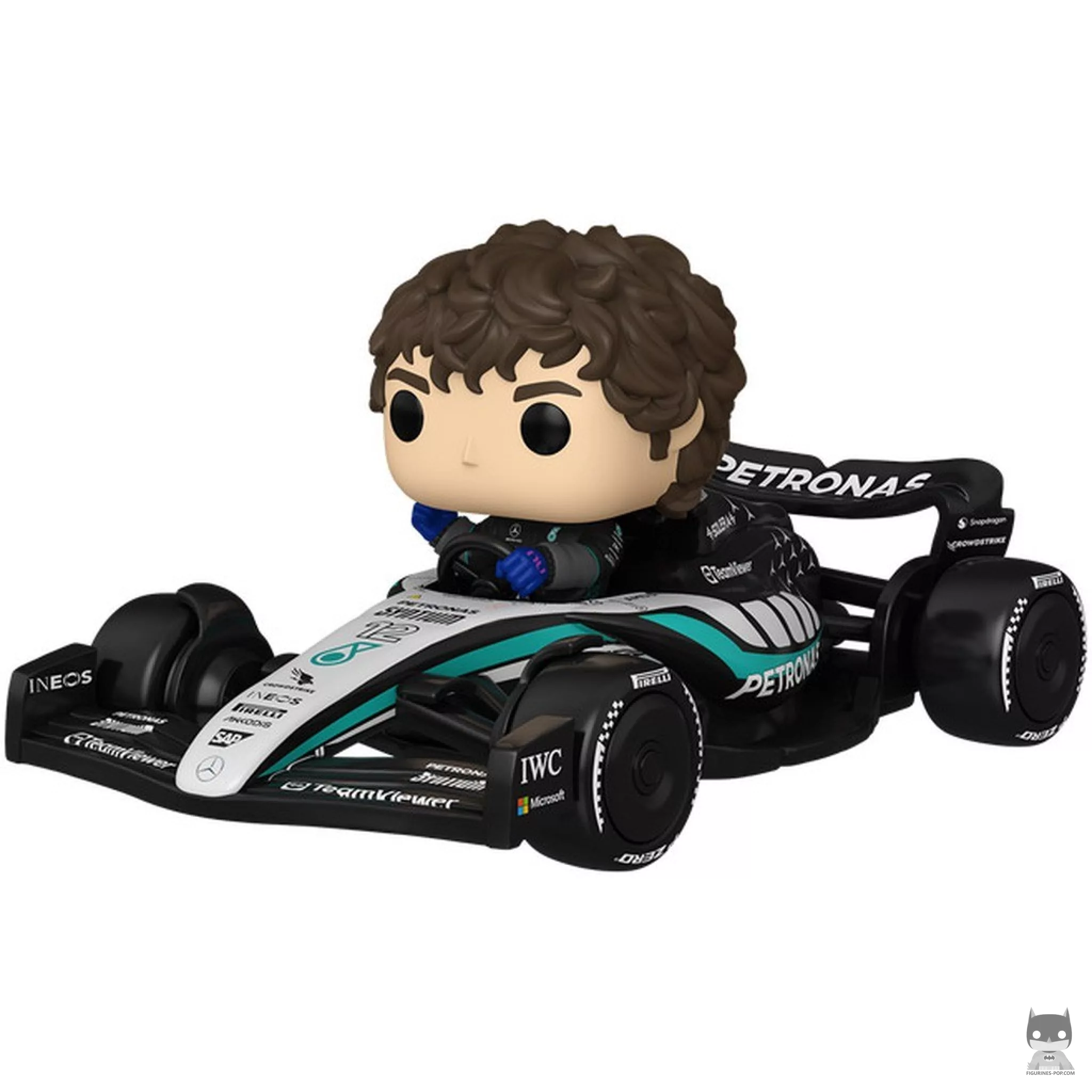 Figura Funko Pop! Kimi Antonelli con el Mercedes AMG F1 (Fórmula 1)