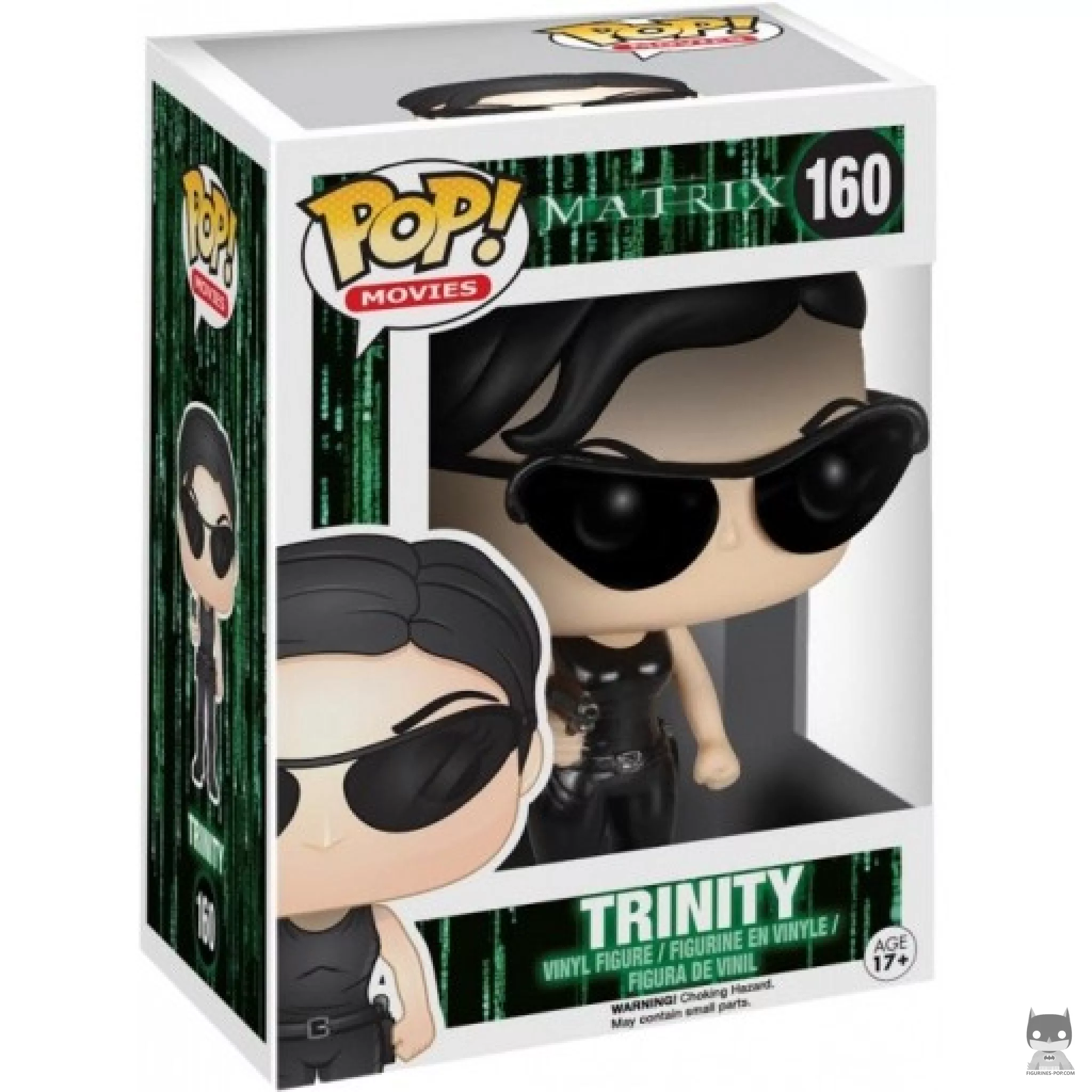 Figura Funko Pop! Trinity en su caja