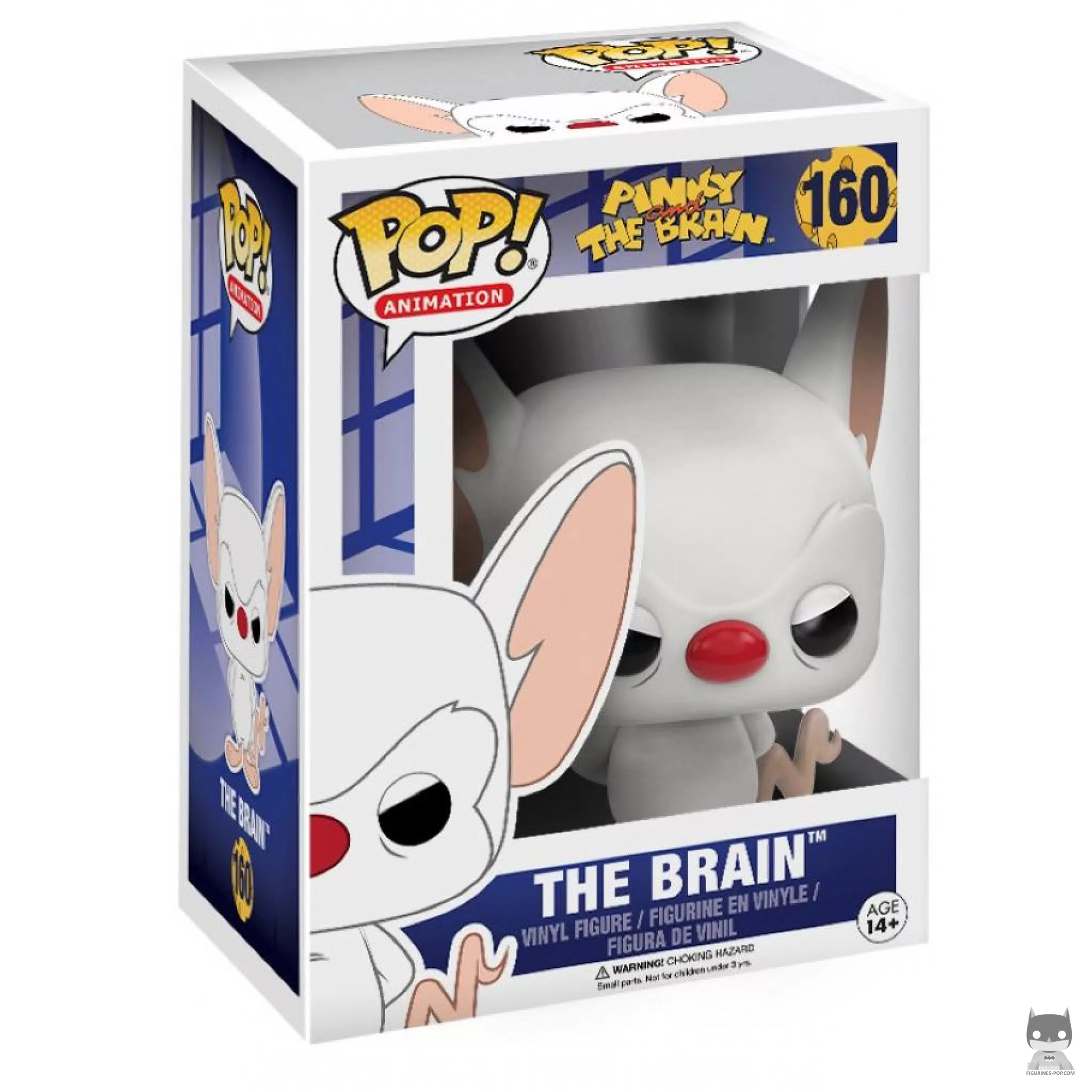 Figura Funko Pop! Cerebro en su caja