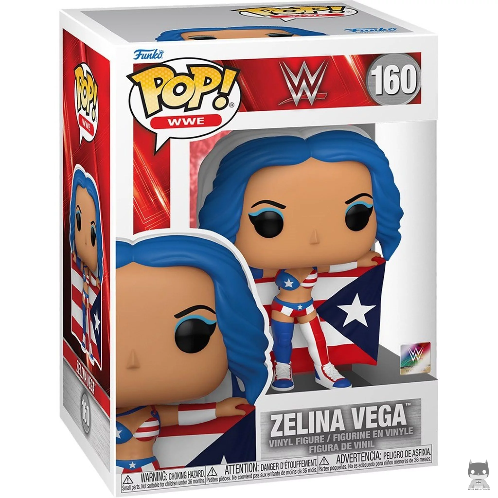 Figura Funko Pop! Zelina Vega en su caja