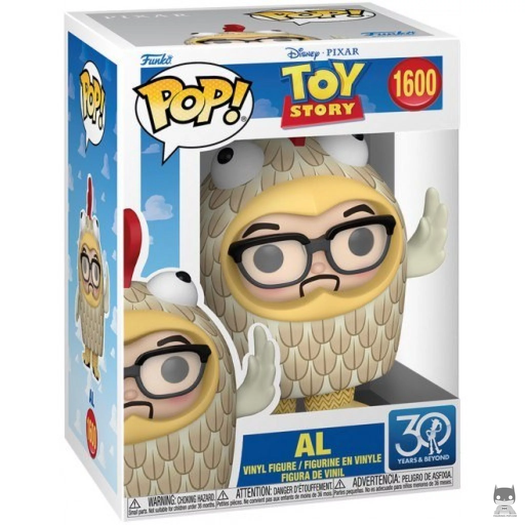Figura Funko Pop! Al en su caja
