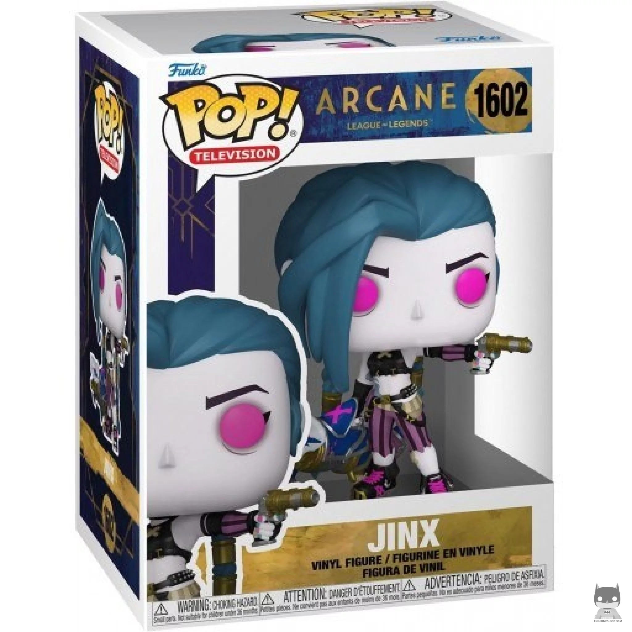 Figura Funko Pop! Jinx en su caja