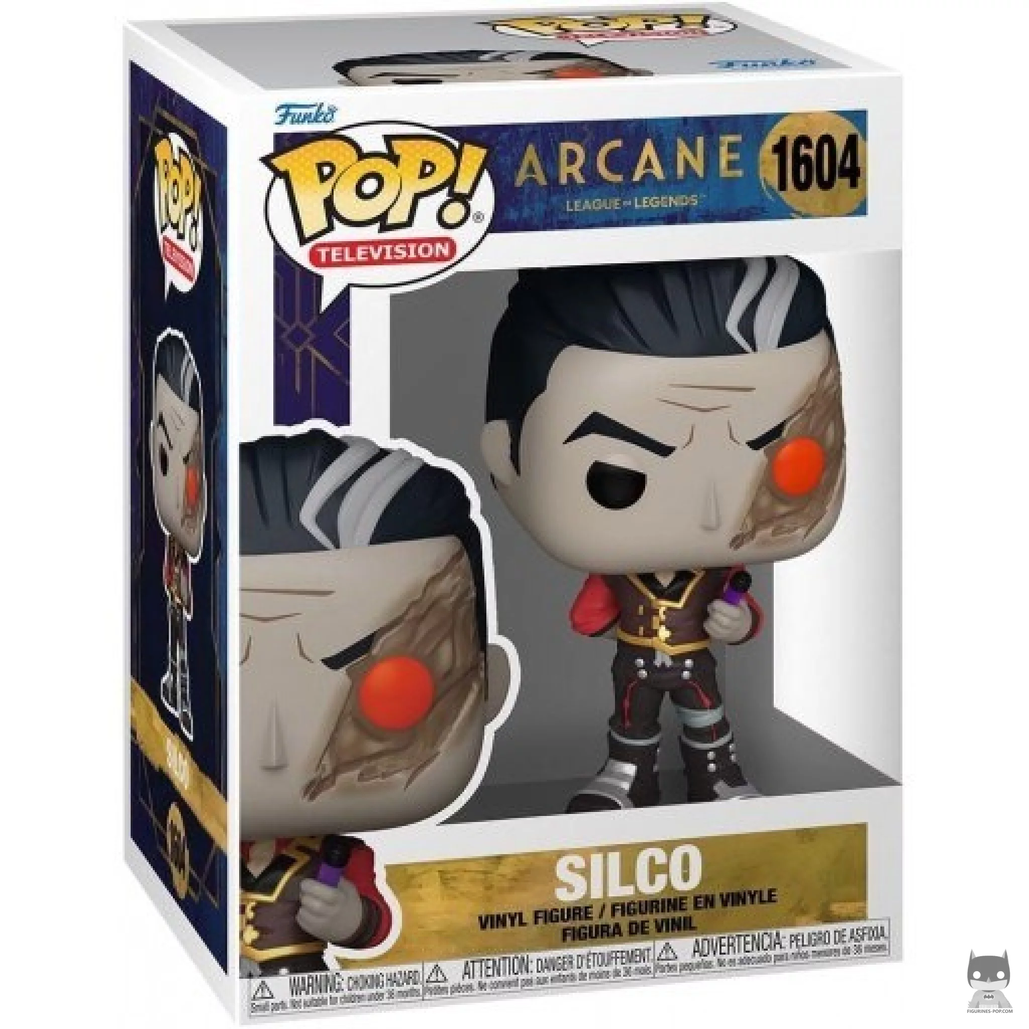 Figura Funko Pop! Silco en su caja