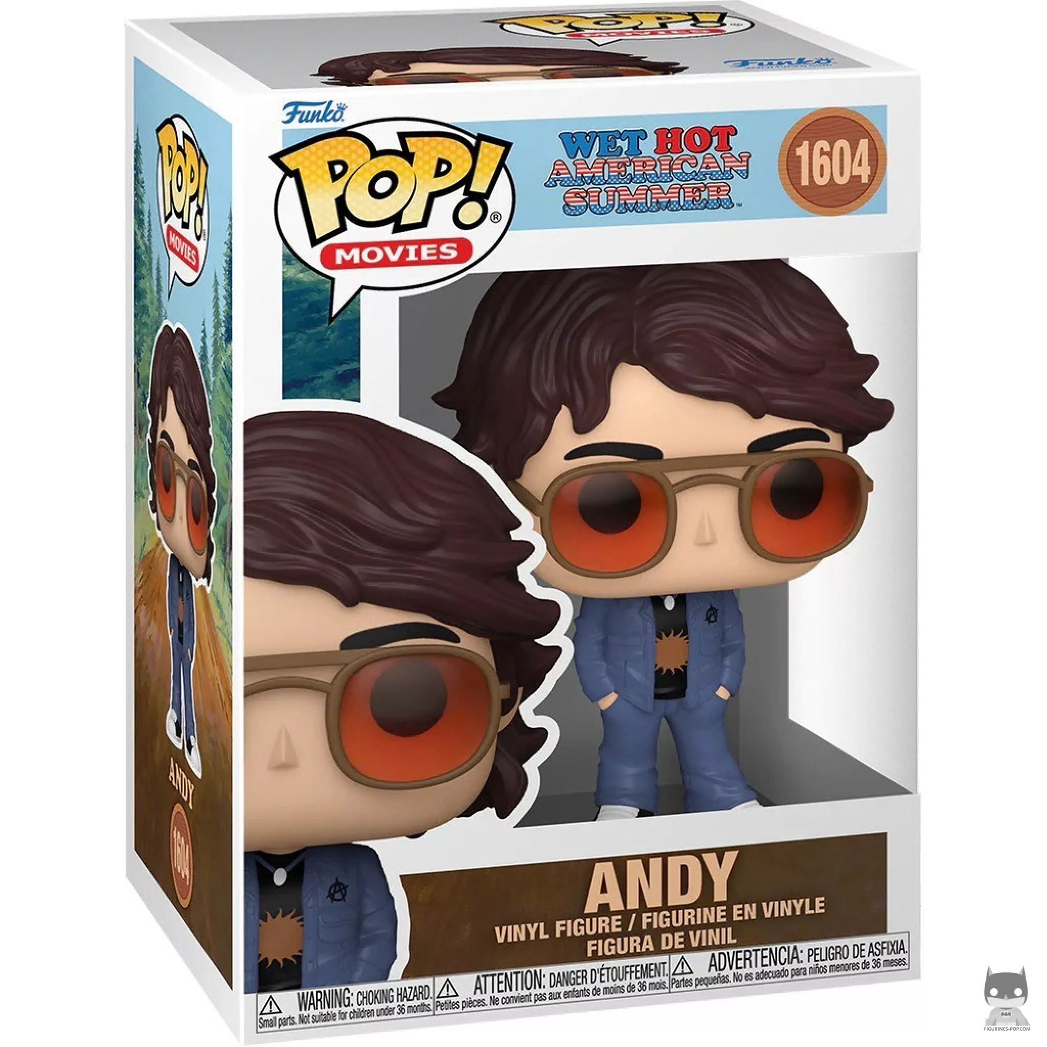 Figura Funko Pop! Andy en su caja