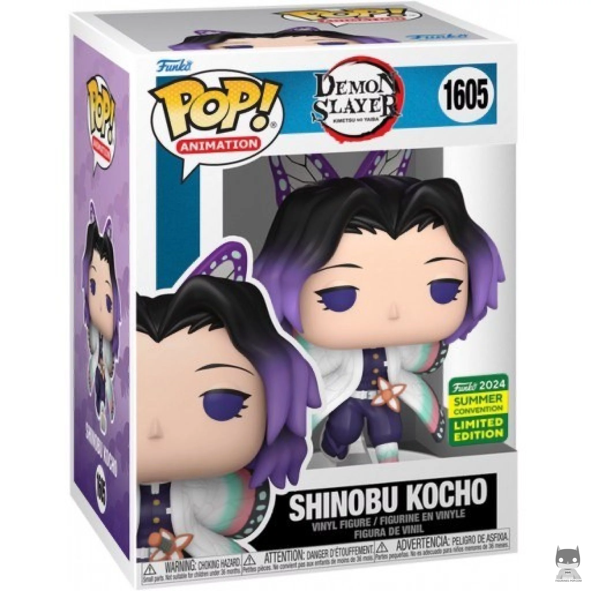 Figura Funko Pop! Shinobu Kocho en su caja