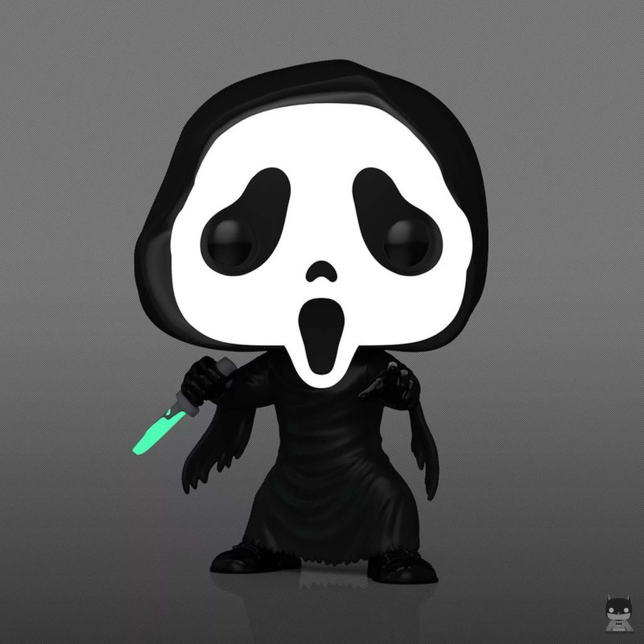 Figura Funko Pop! Ghost Face (Brilla en la oscuridad) (Scream)