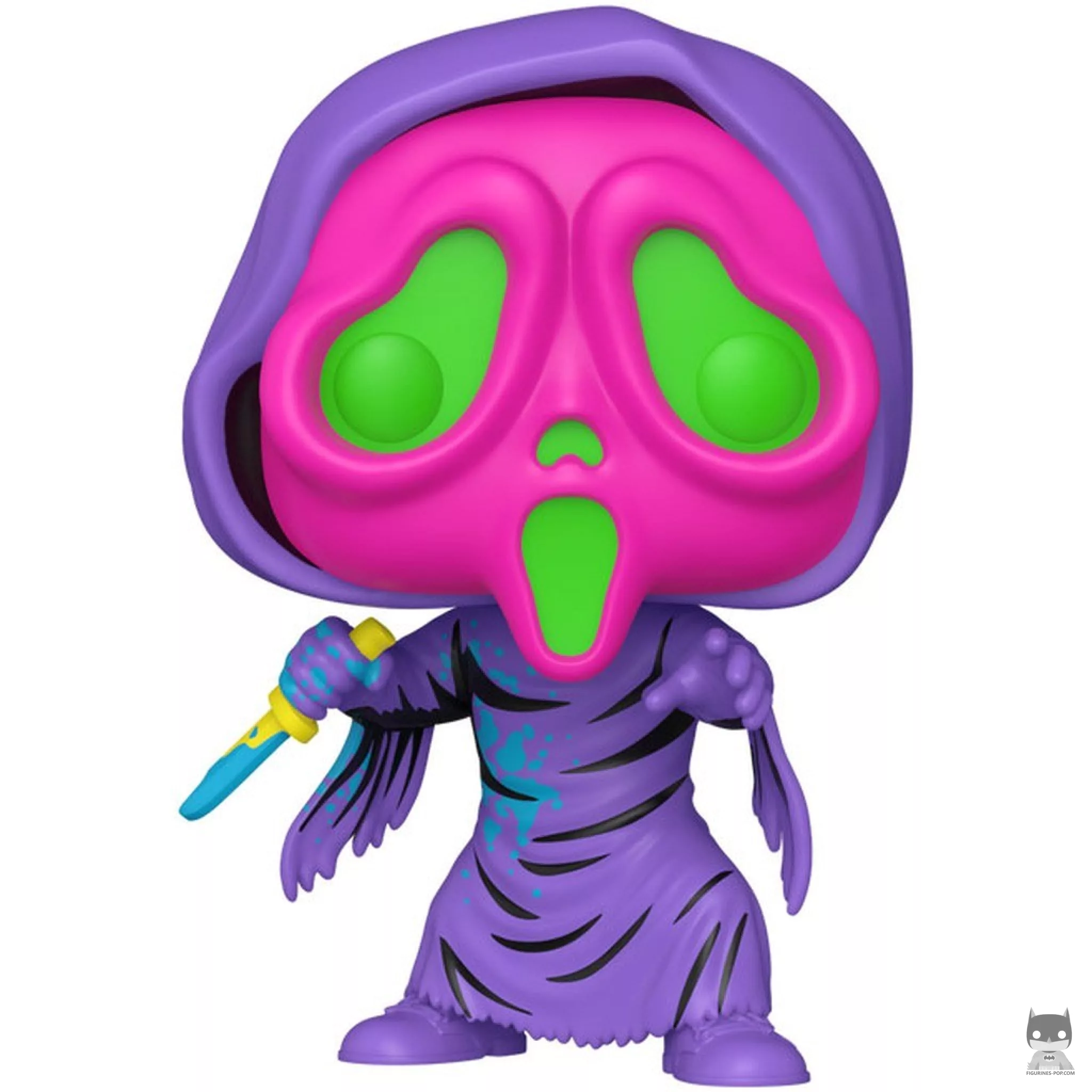 Figura Funko Pop! Ghost Face (Luz negra) (Scream)