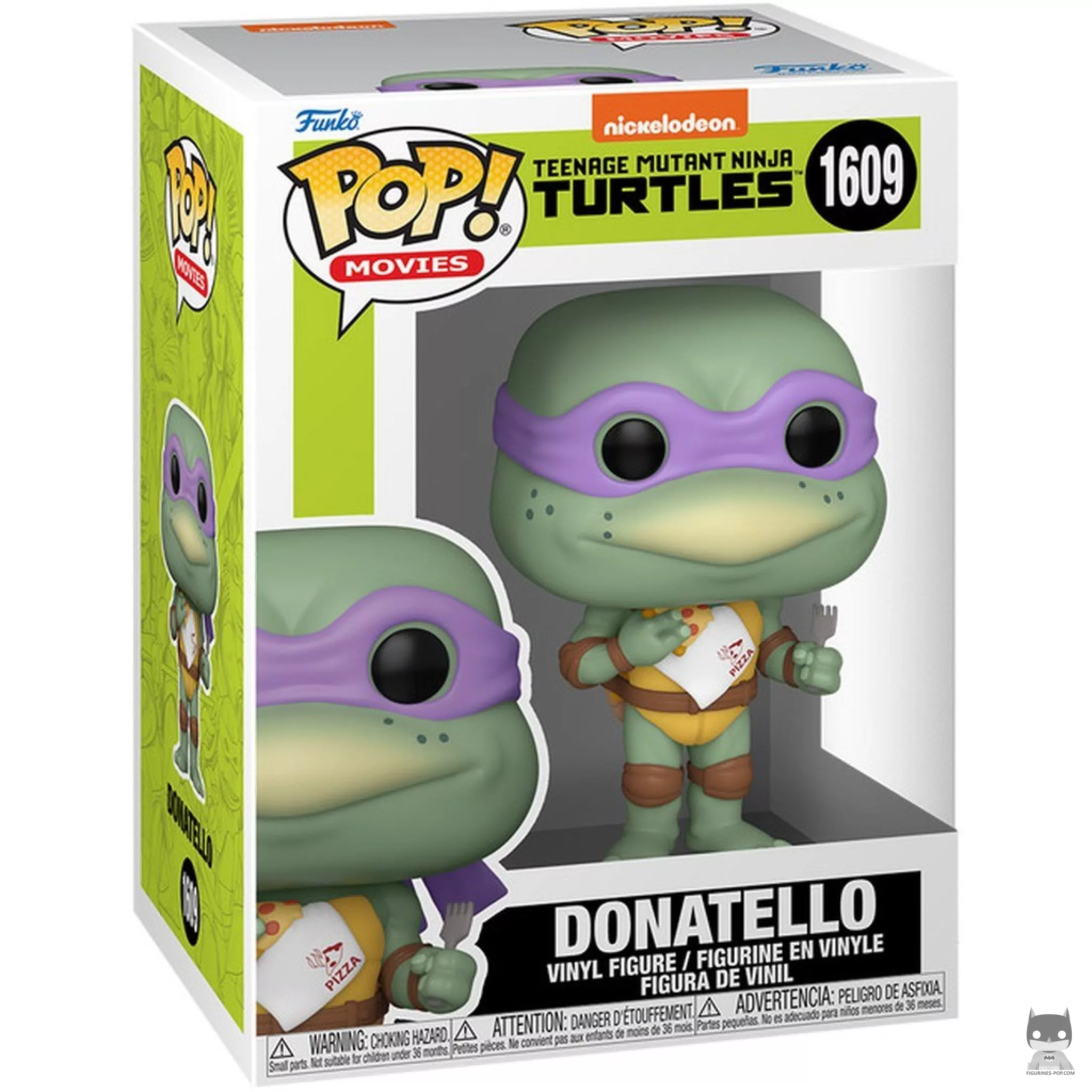 Figura Funko Pop! Donatello en su caja