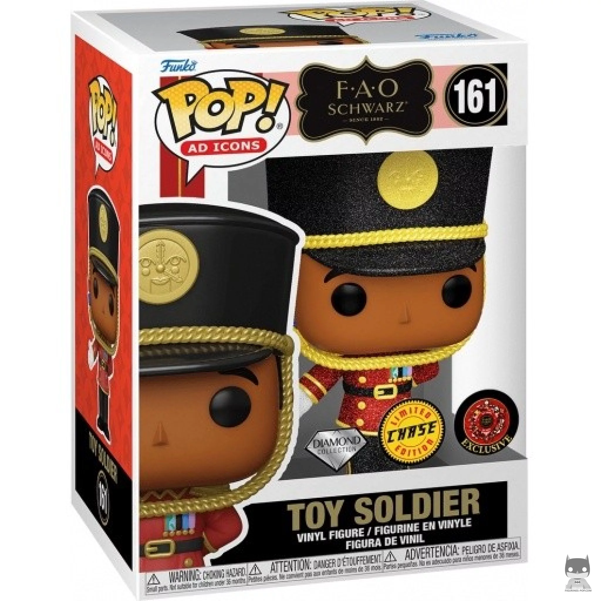 Figura Funko Pop! Soldado de juguete (Chase & Purpurina de diamante) en su caja