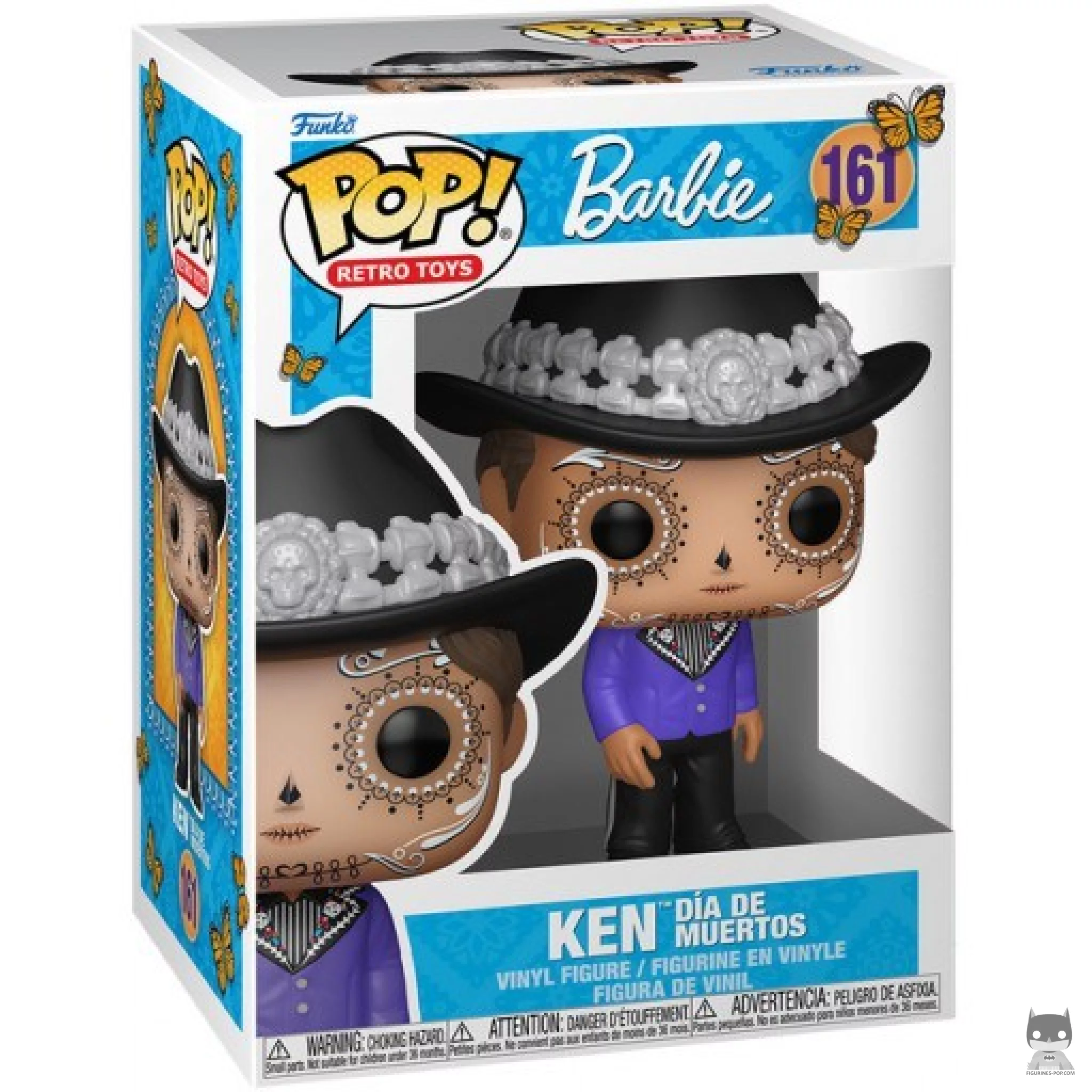 Figura Funko Pop! Ken Día de Muertos en su caja