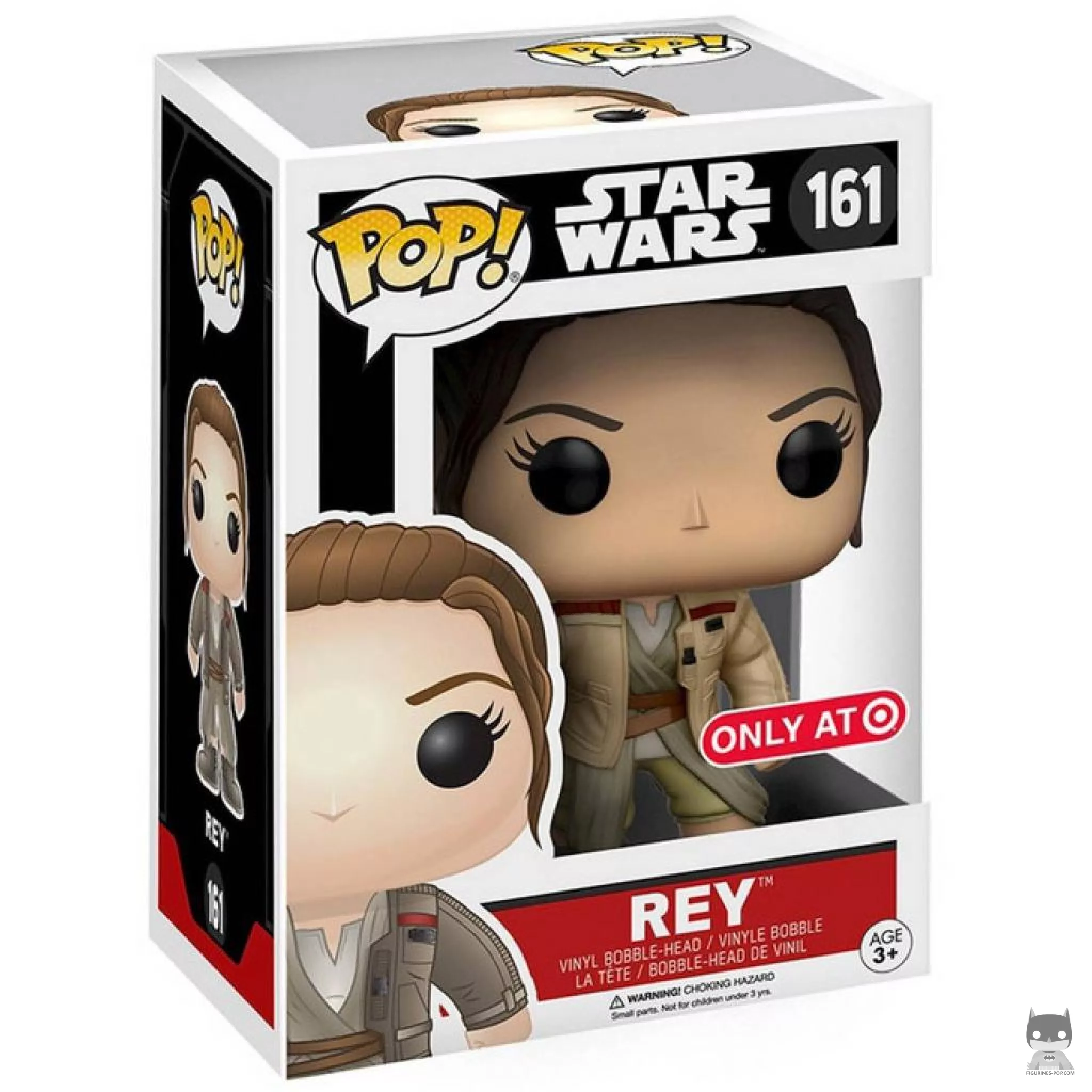 Figura Funko Pop! Rey con chaqueta en su caja