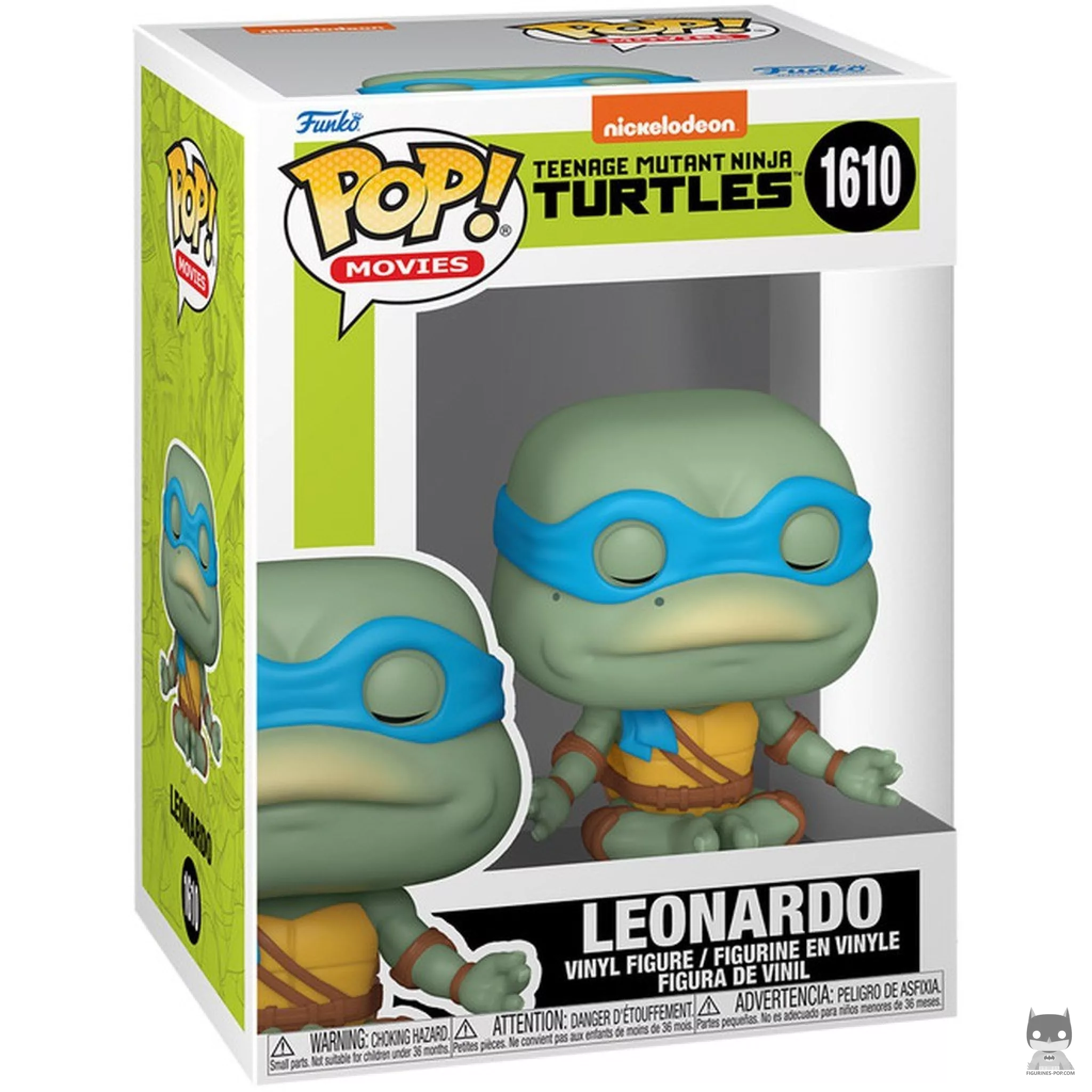 Figura Funko Pop! Leonardo en su caja