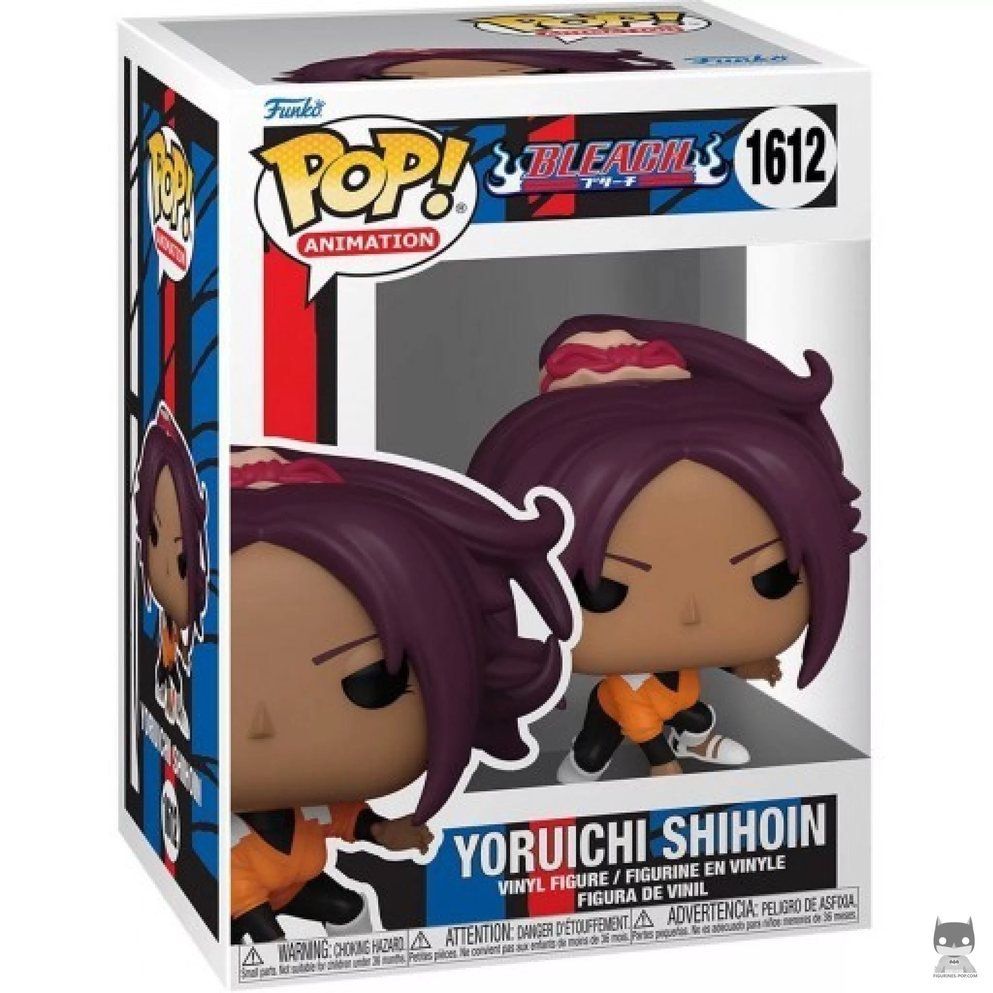 Figura Funko Pop! Yoruichi Shihoin en su caja