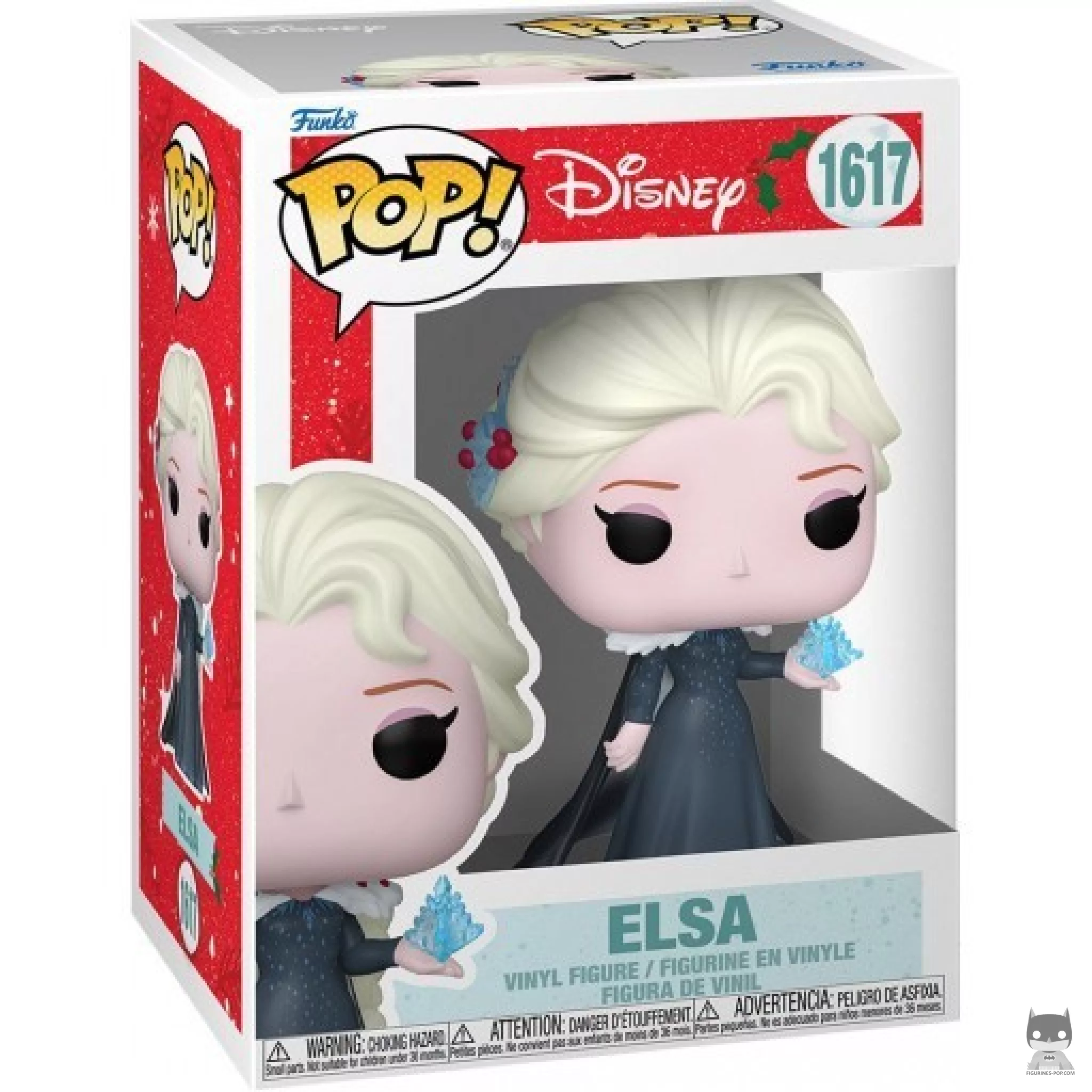 Figura Funko Pop! Elsa (Navidad) en su caja