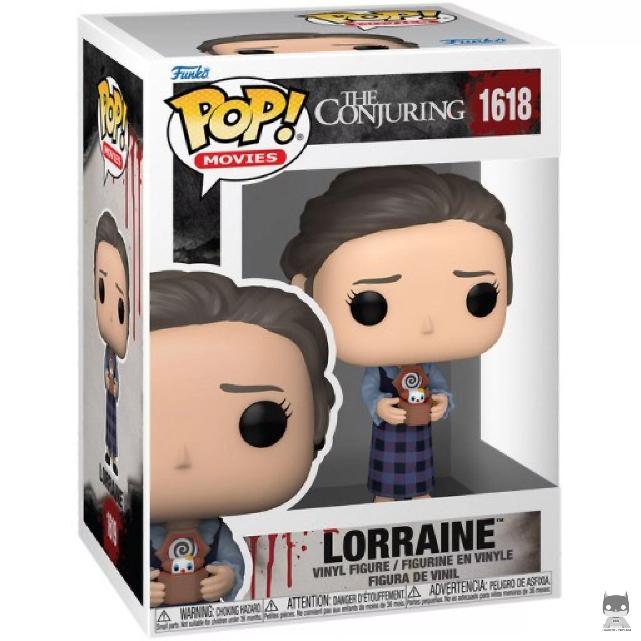 Figura Funko Pop! Lorraine Warren en su caja