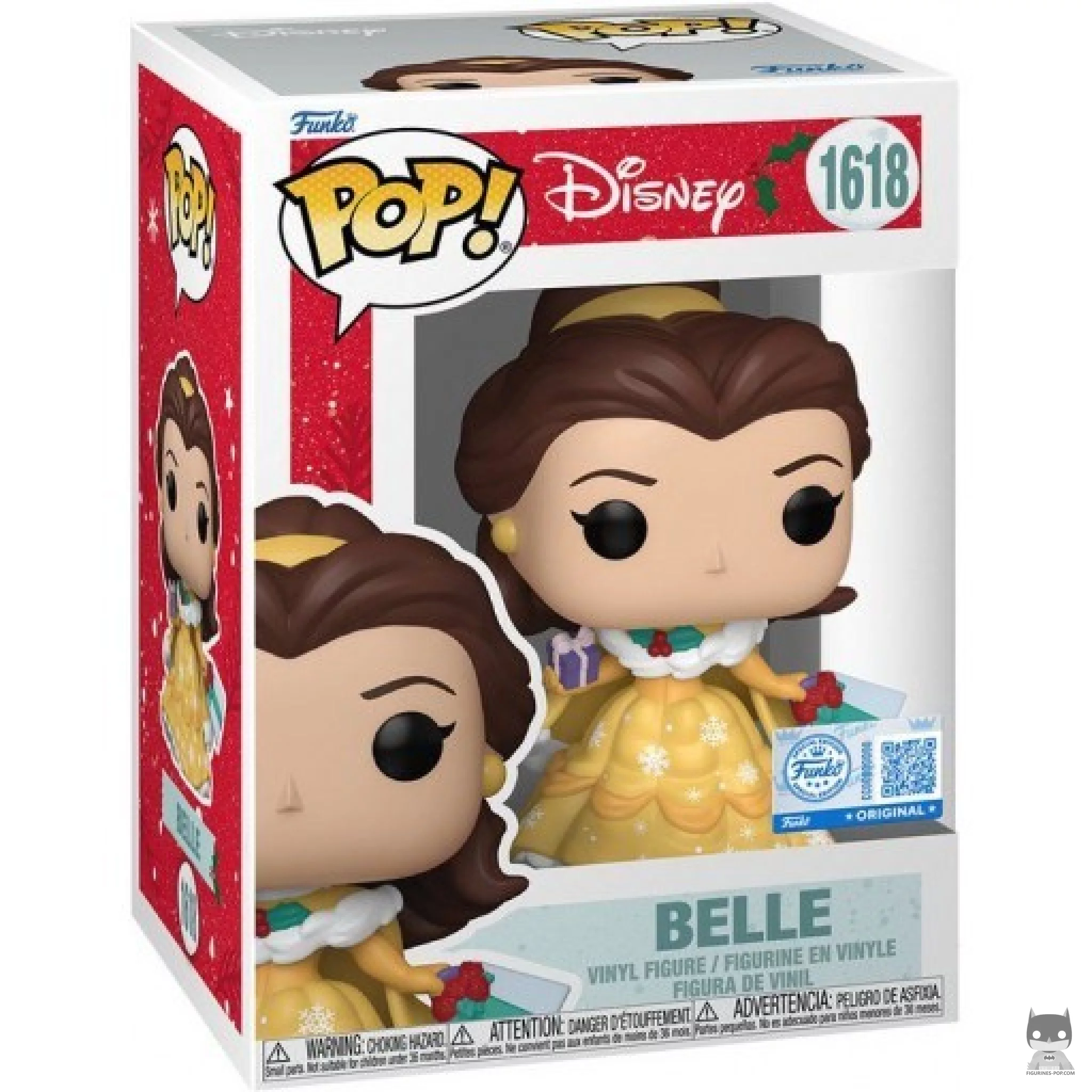 Figura Funko Pop! Bella (Navidad) en su caja