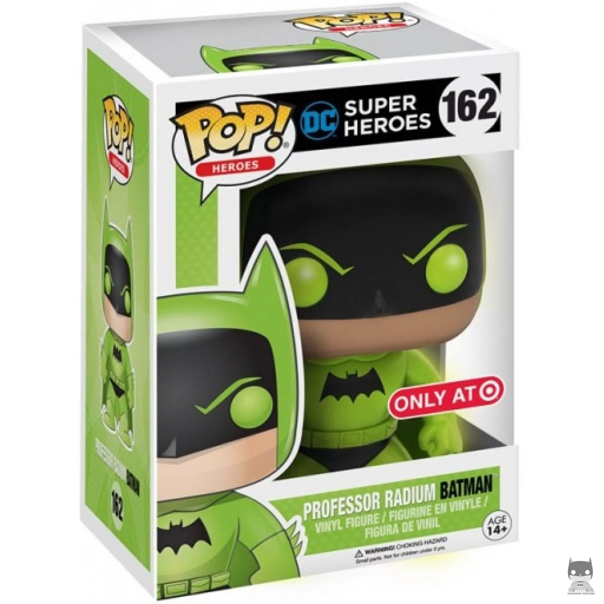 Figura Funko Pop! Batman Profesor Radium en su caja