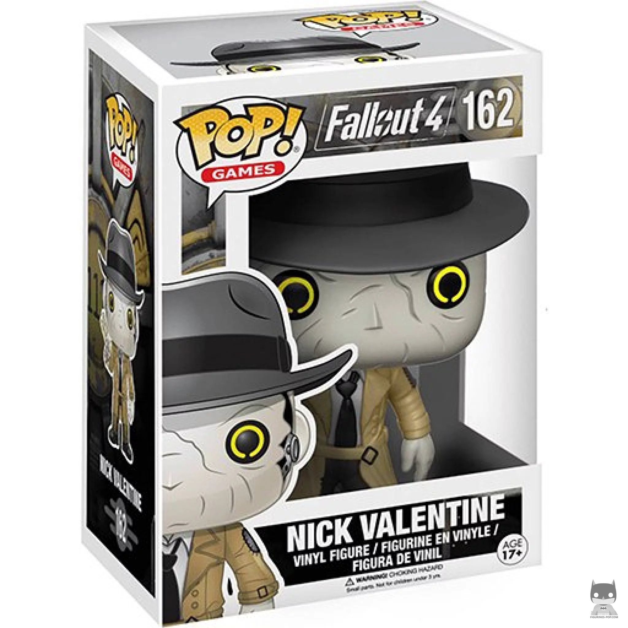 Figura Funko Pop! Nick Valentine en su caja