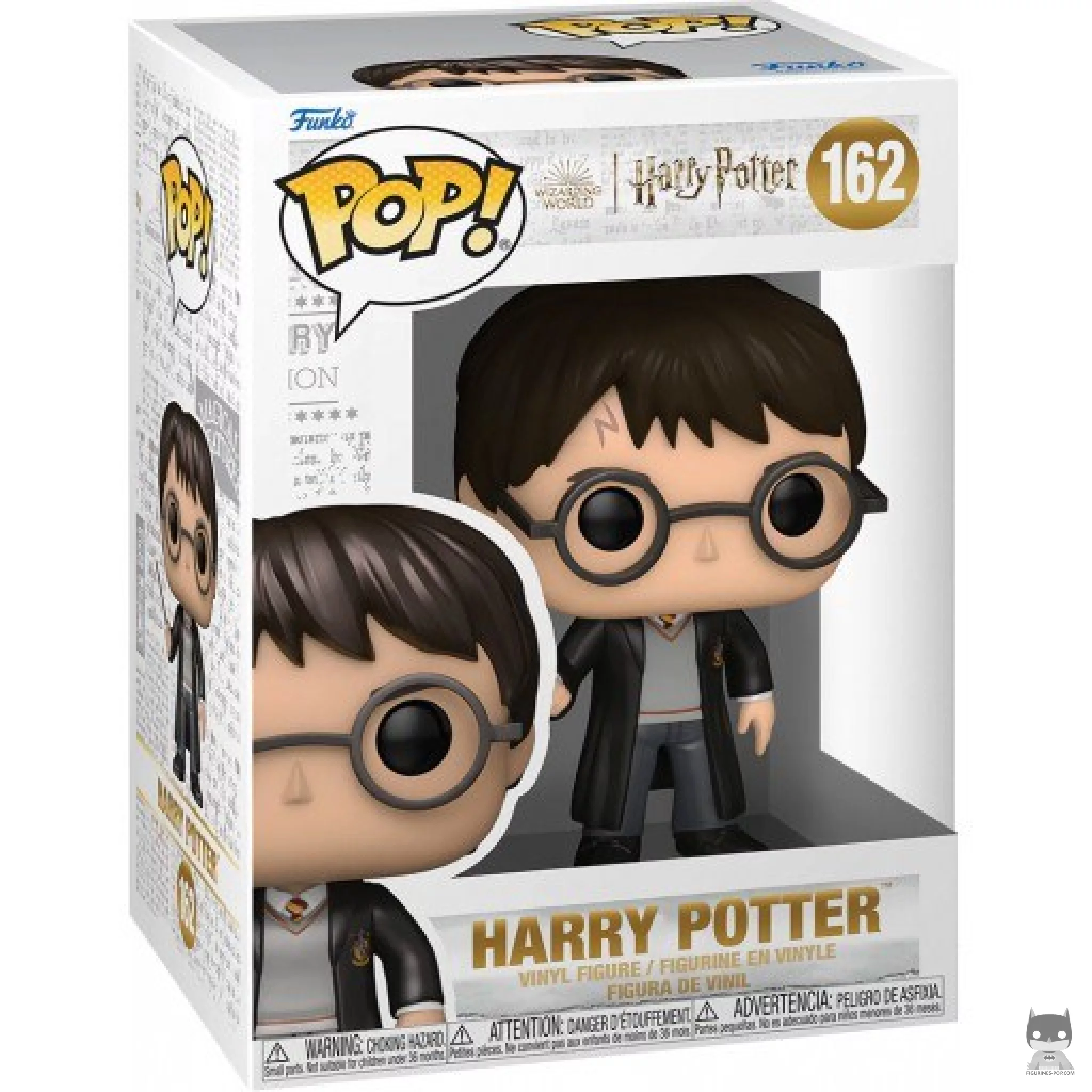Figura Funko Pop! Harry Potter (Metalizado) en su caja