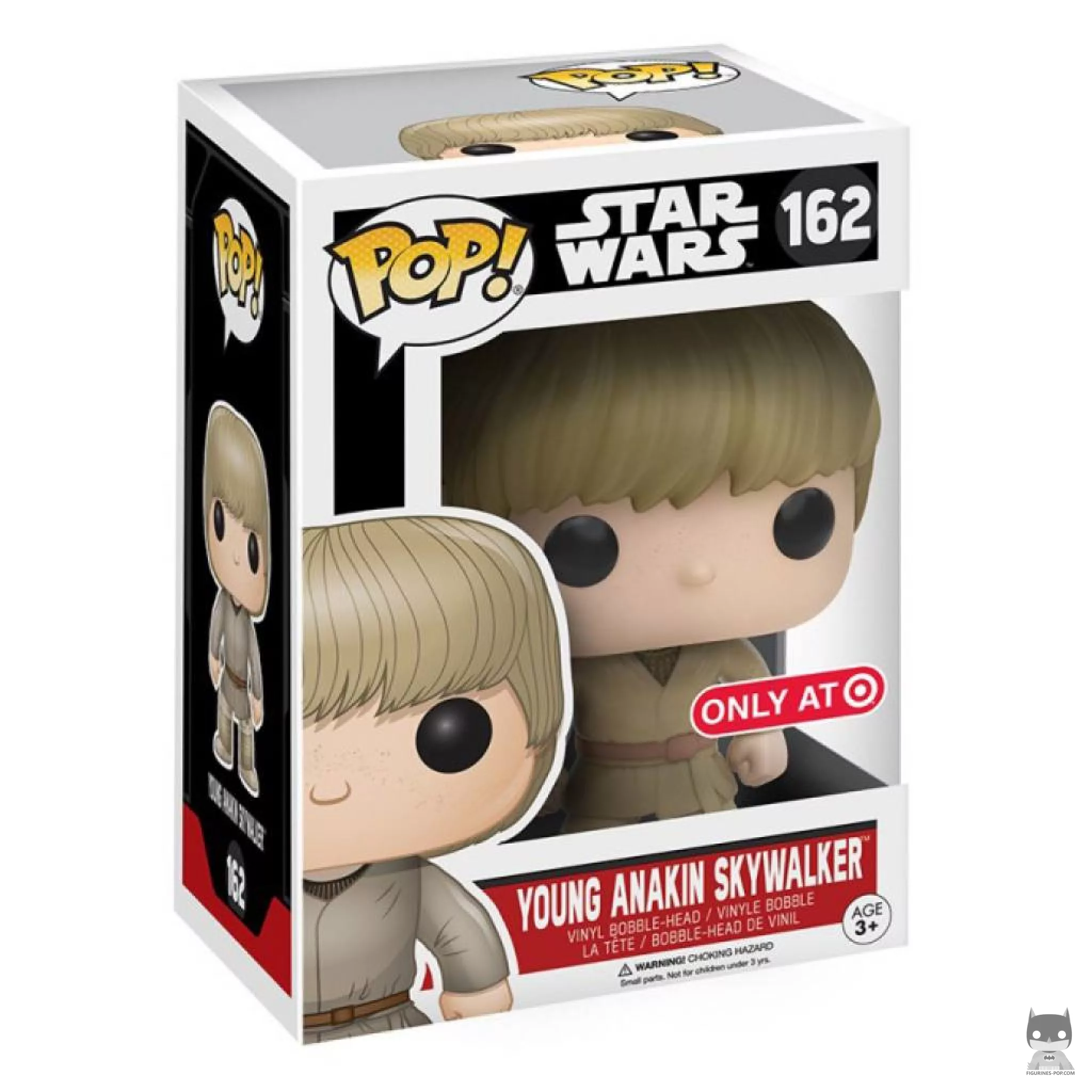 Figura Funko Pop! Anakin Skywalker joven en su caja