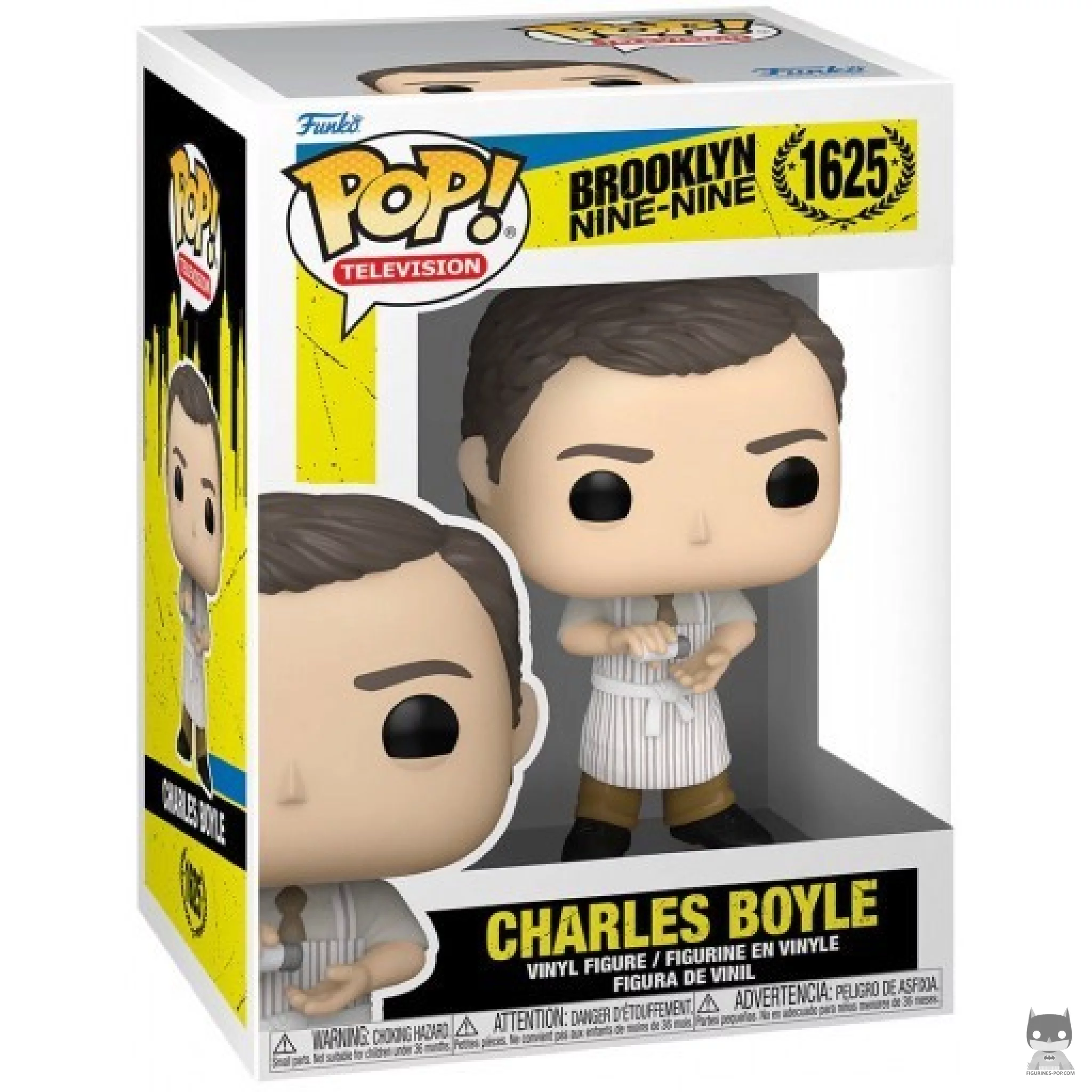 Figura Funko Pop! Charles Boyle en su caja