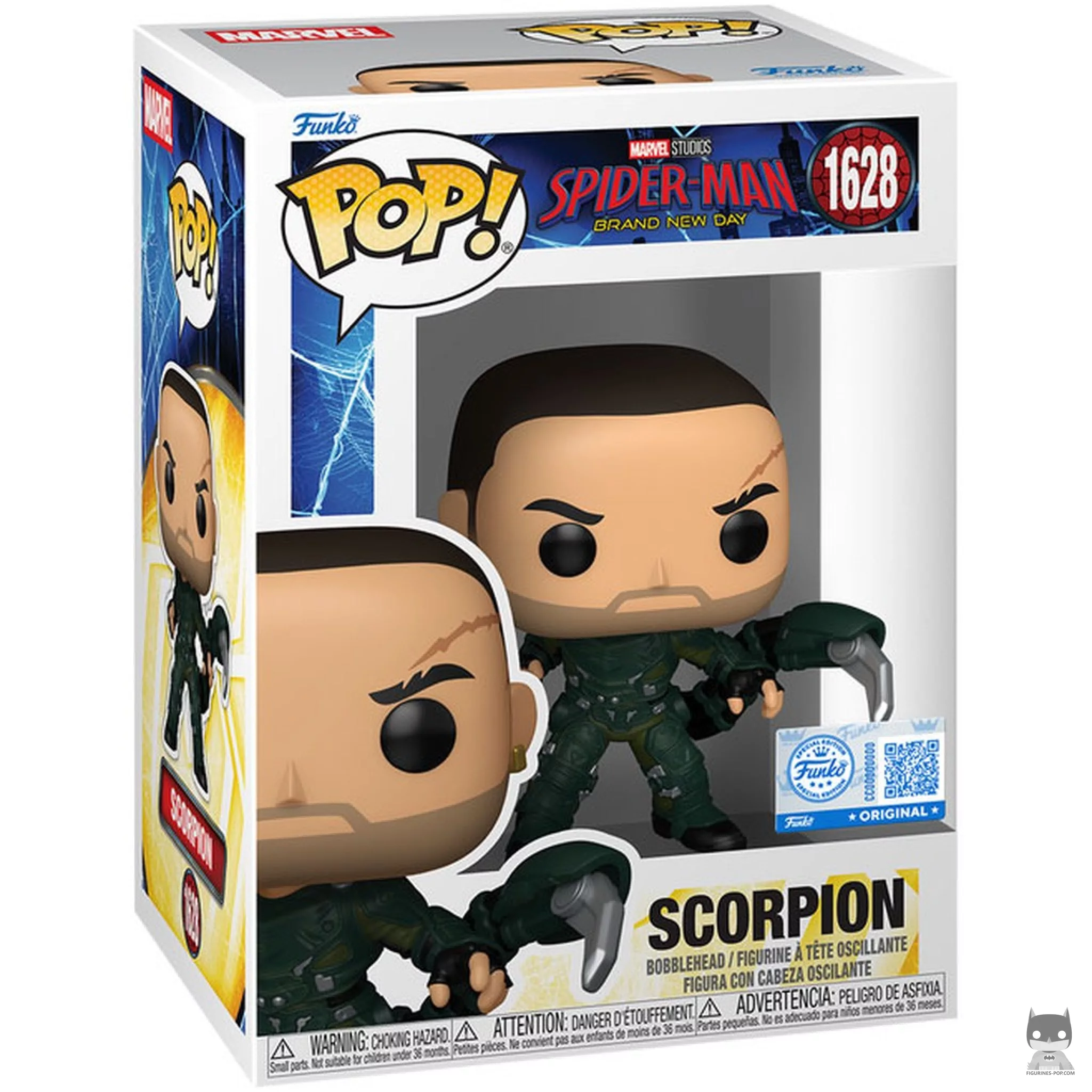 Figura Funko Pop! Escorpión en su caja