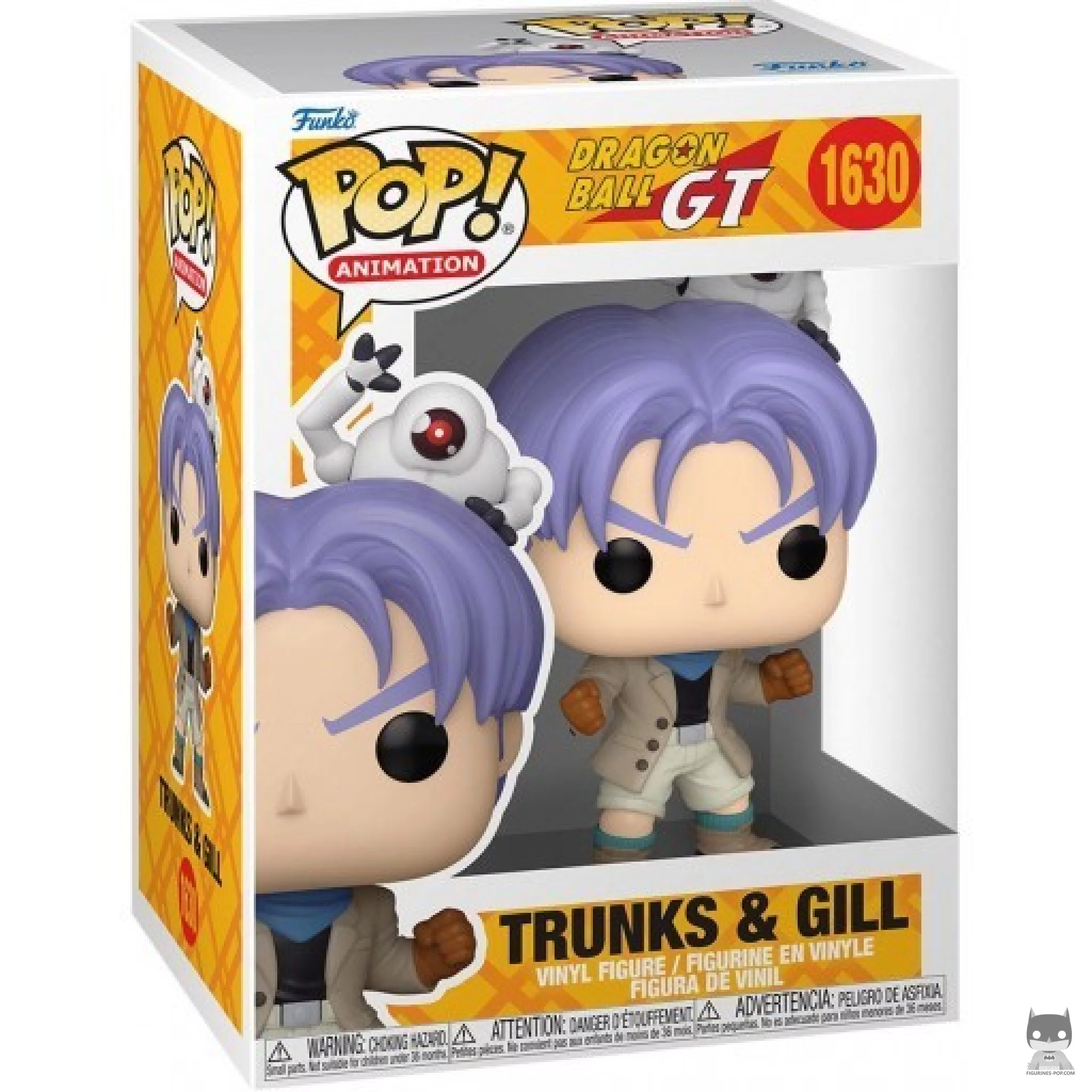 Figura Funko Pop! Trunks & Gill en su caja