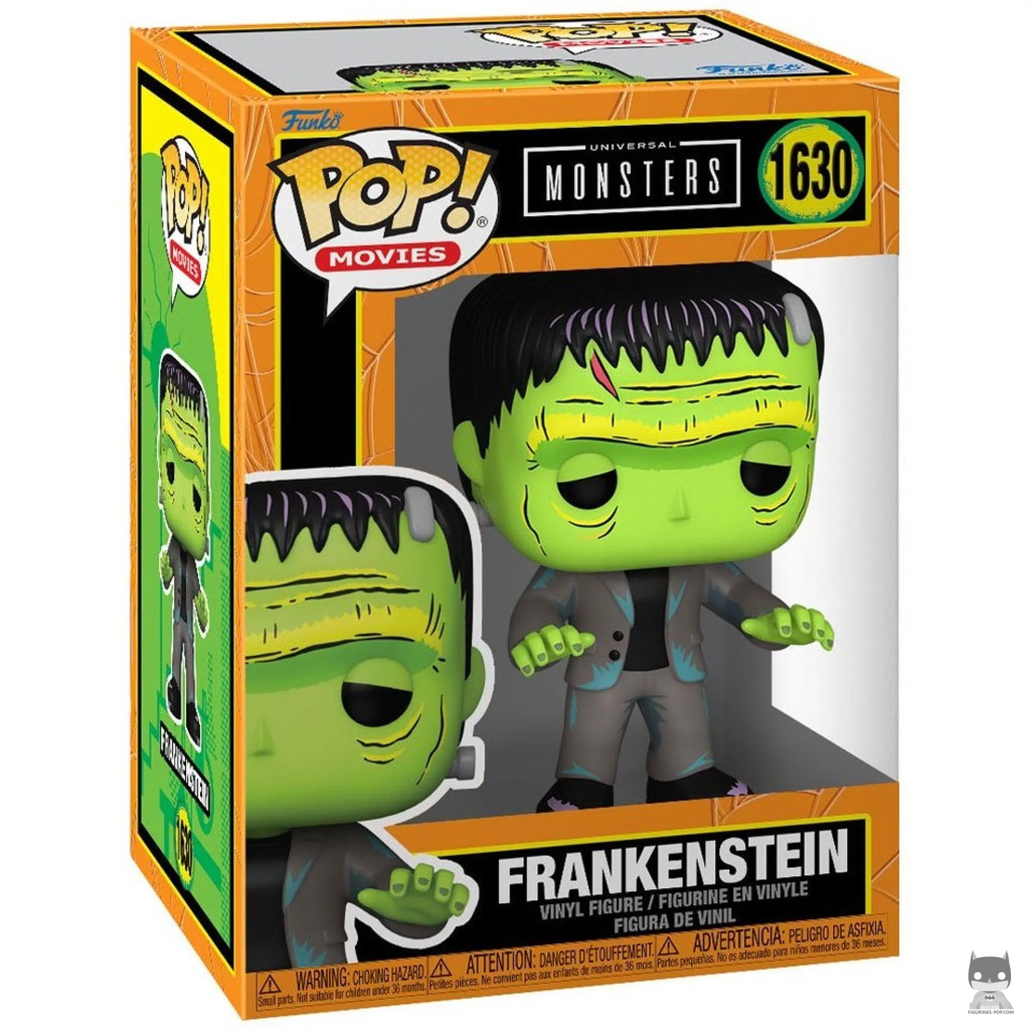 Figura Funko Pop! Frankenstein en su caja