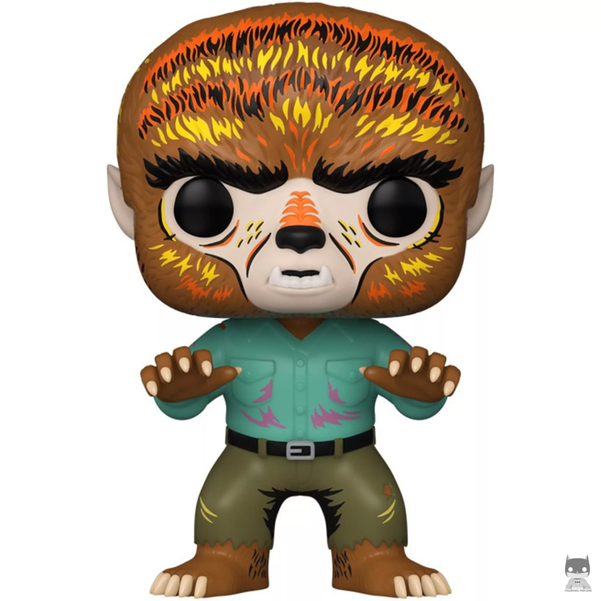 Figura Funko Pop! El Hombre Lobo (Luz negra) (Monstruos de Universal)