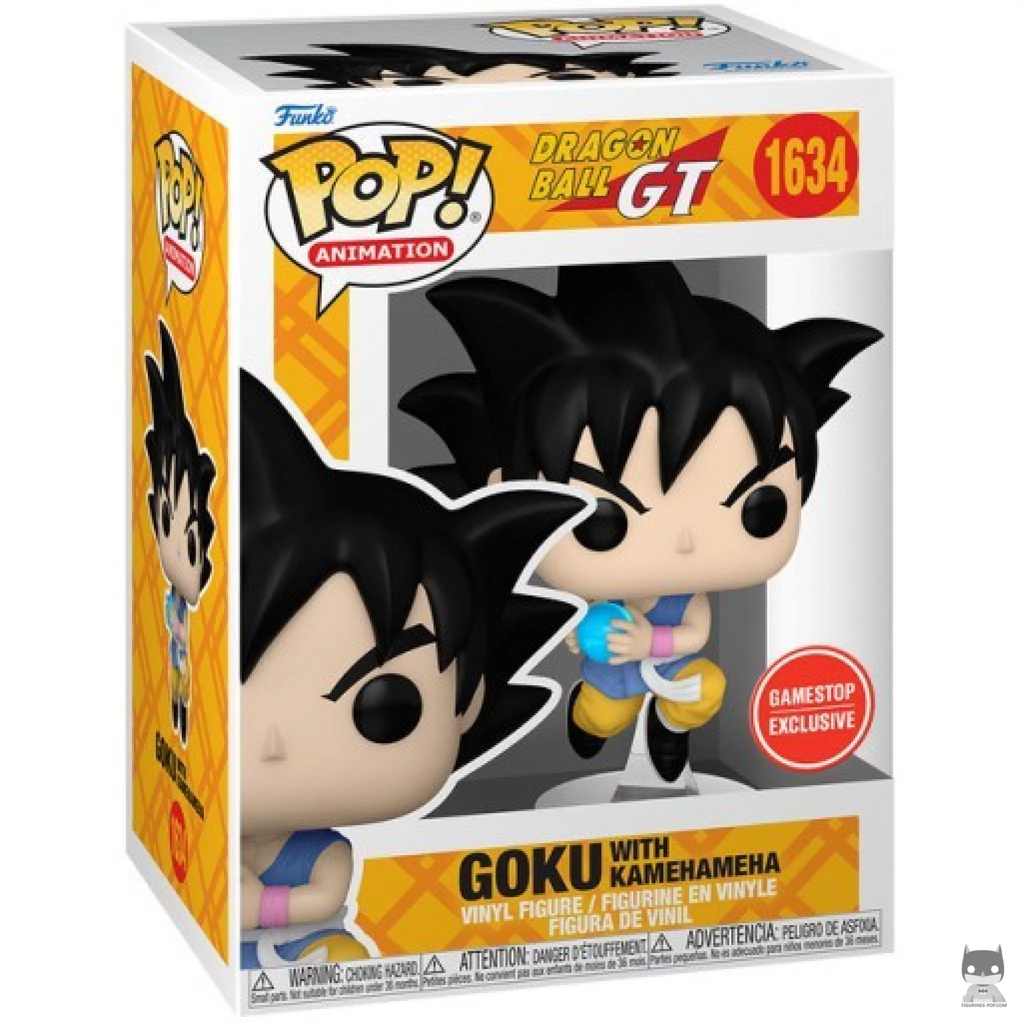 Figura Funko Pop! Goku con Kamehameha en su caja