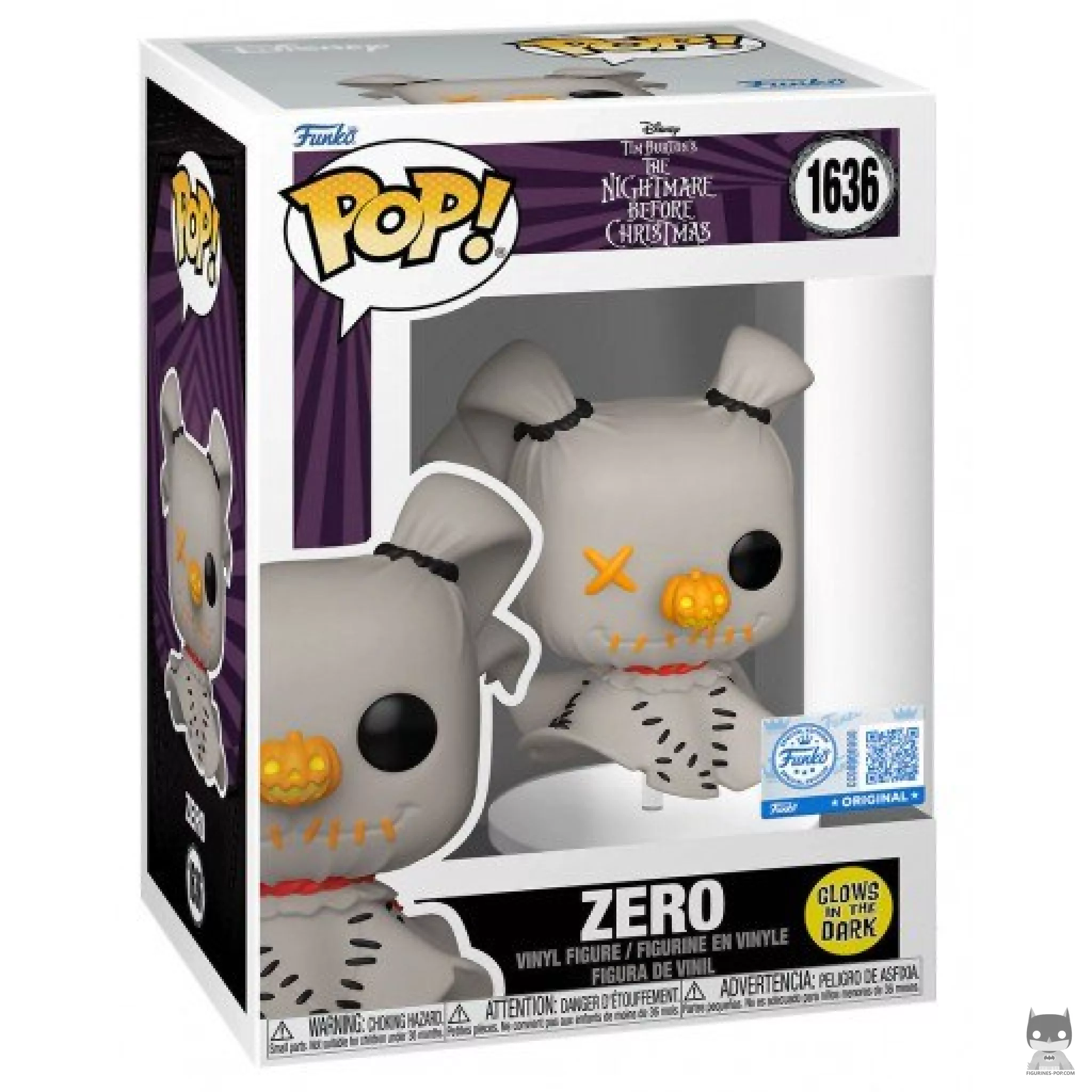 Figura Funko Pop! Zero (Brilla en la oscuridad) en su caja