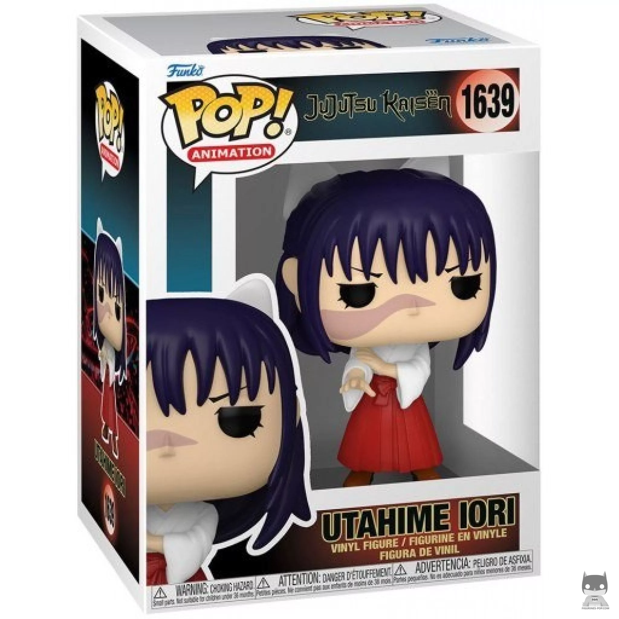 Figura Funko Pop! Utahime Iori en su caja
