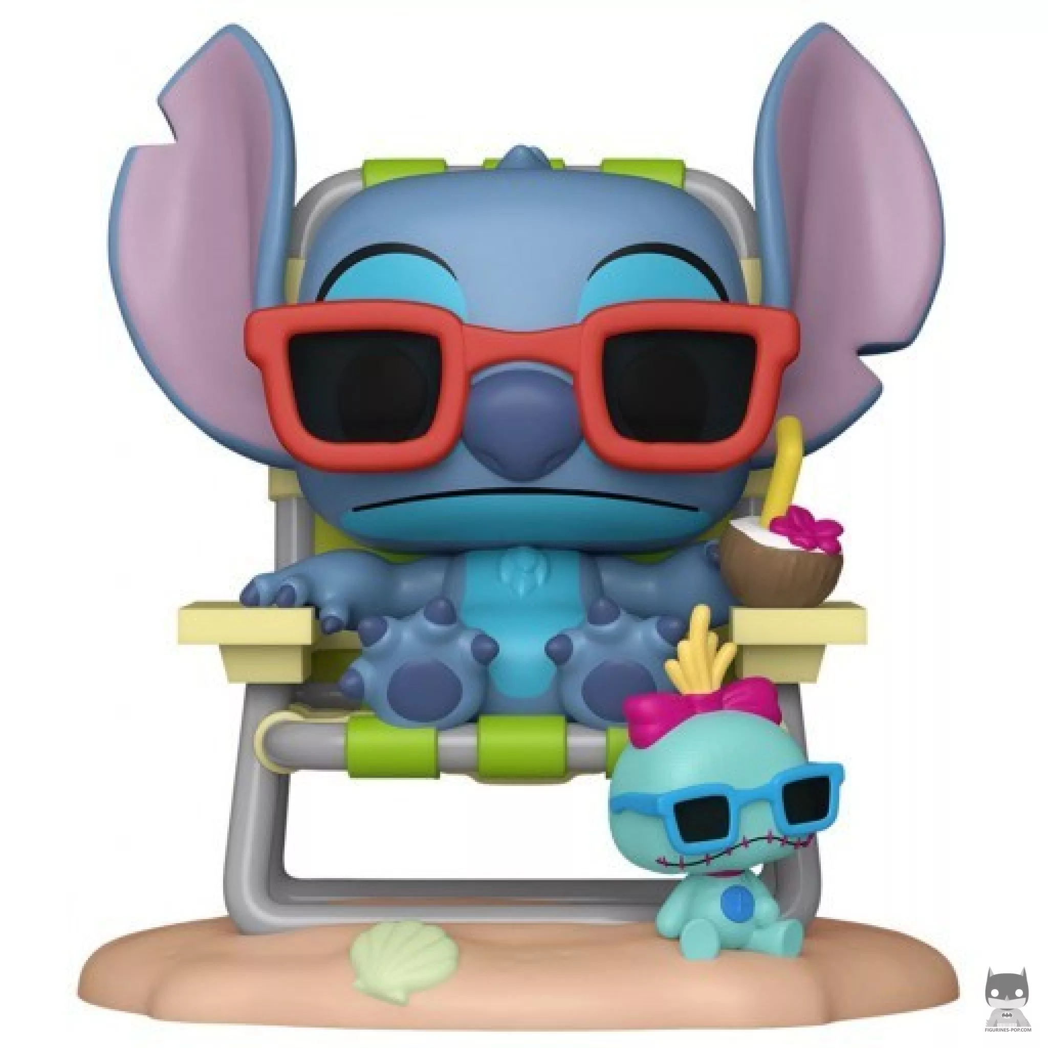 Figura Funko Pop! Stitch en la tumbona (Lilo y Stitch)