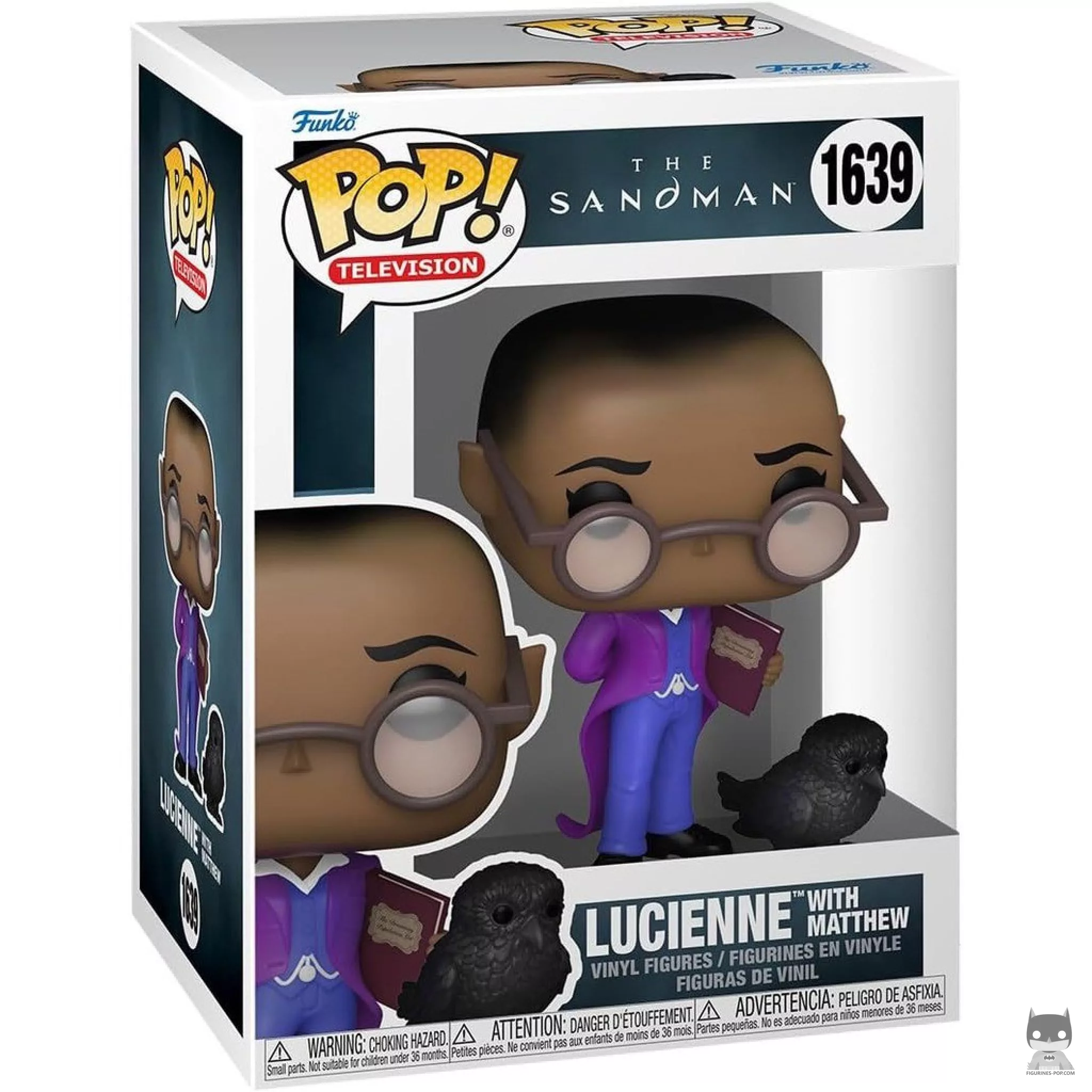 Figura Funko Pop! Lucienne con Matthew en su caja