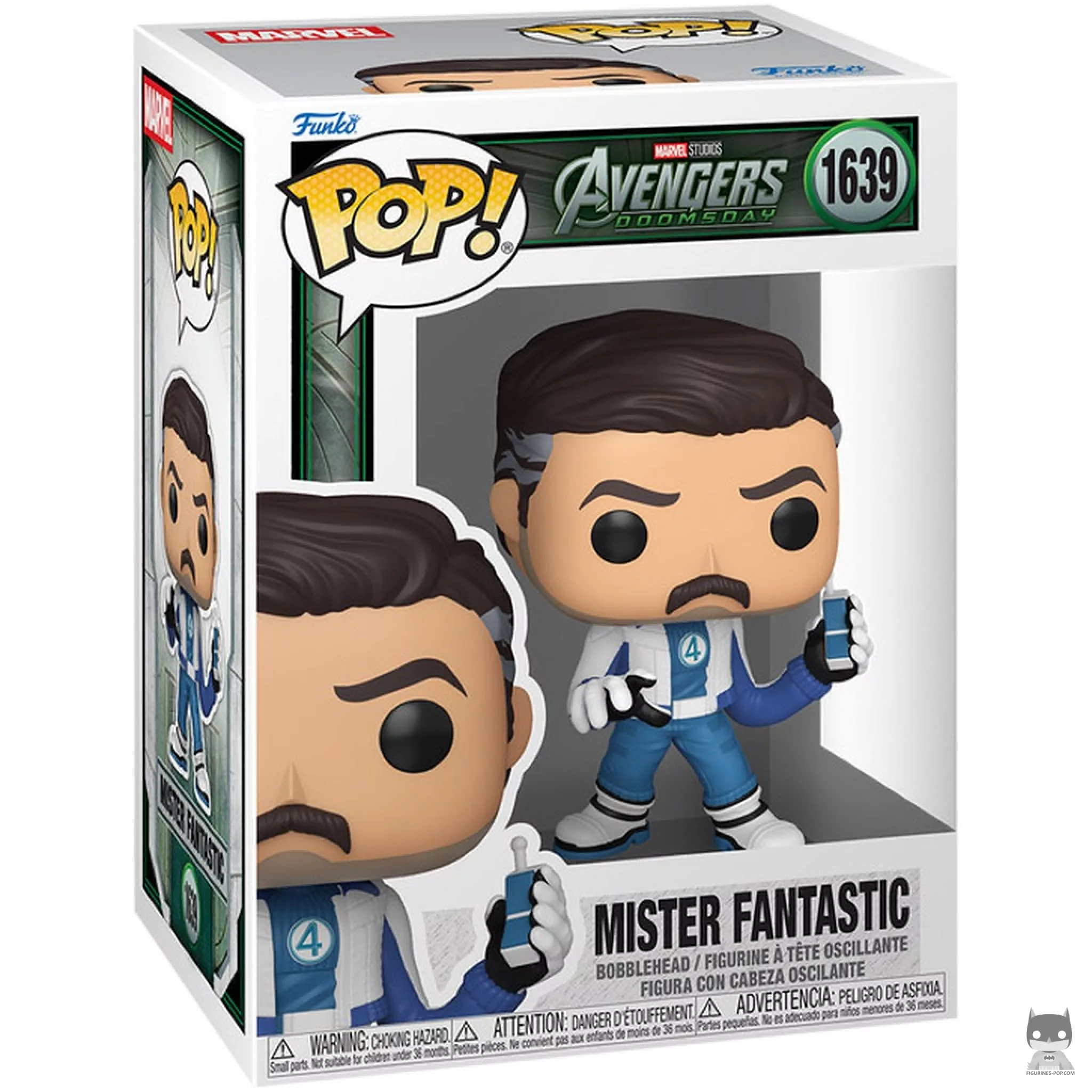 Figura Funko Pop! Mister Fantástico en su caja
