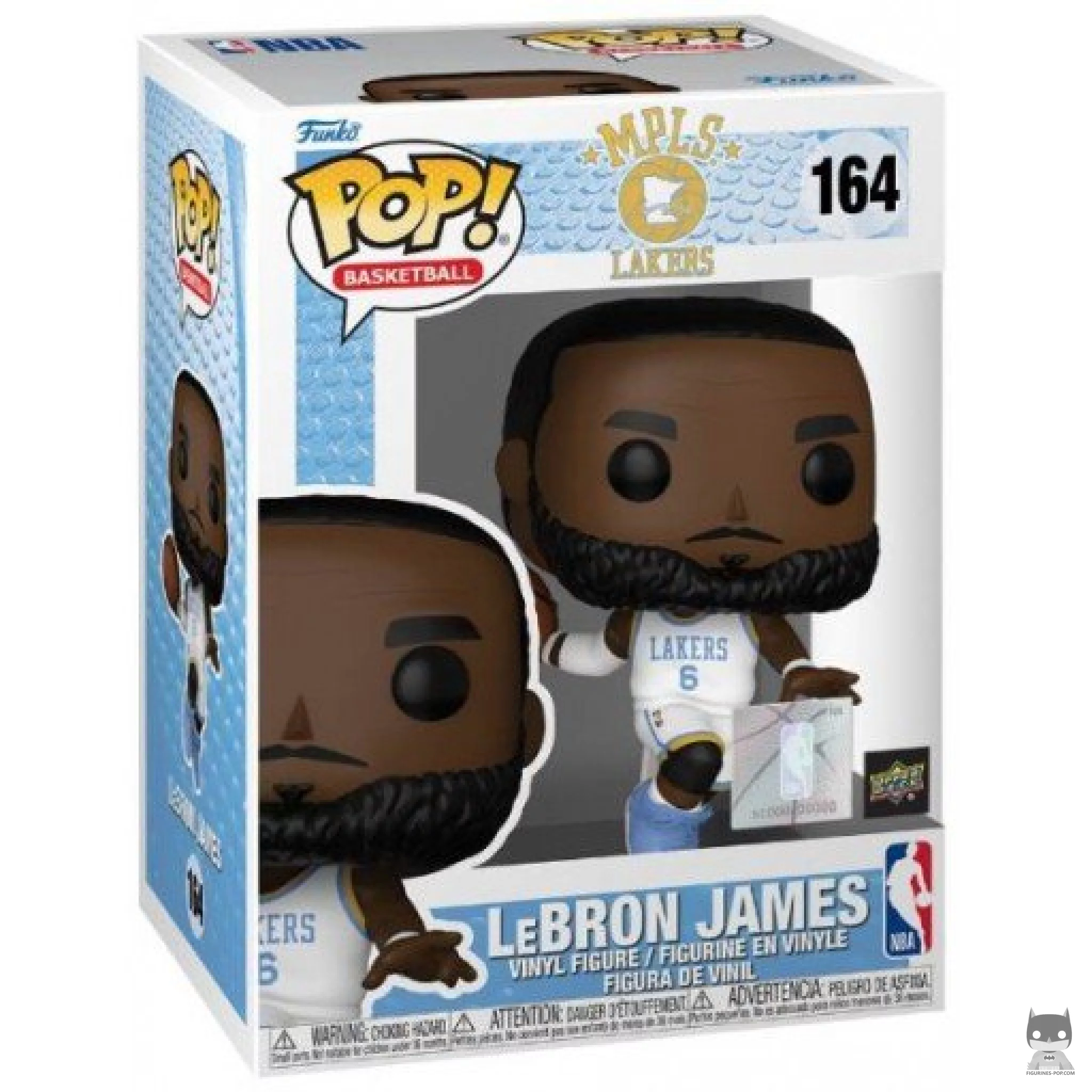 Figura Funko Pop! LeBron James en su caja
