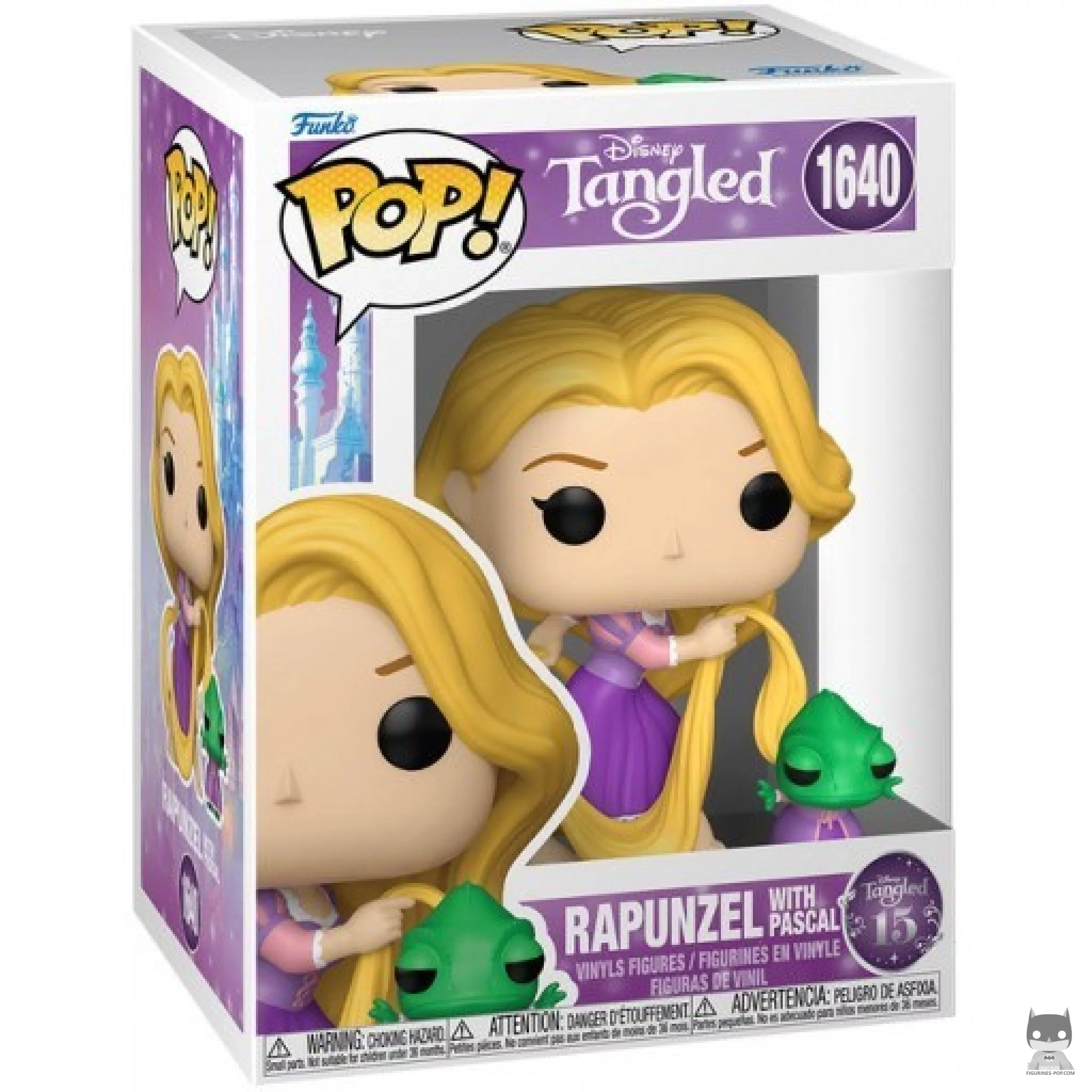 Figura Funko Pop! Rapunzel con Pascal en su caja