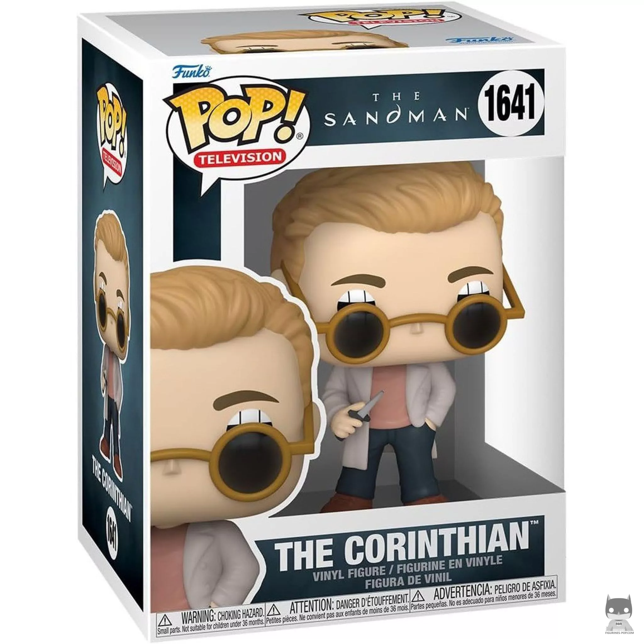 Figura Funko Pop! El Corintio en su caja