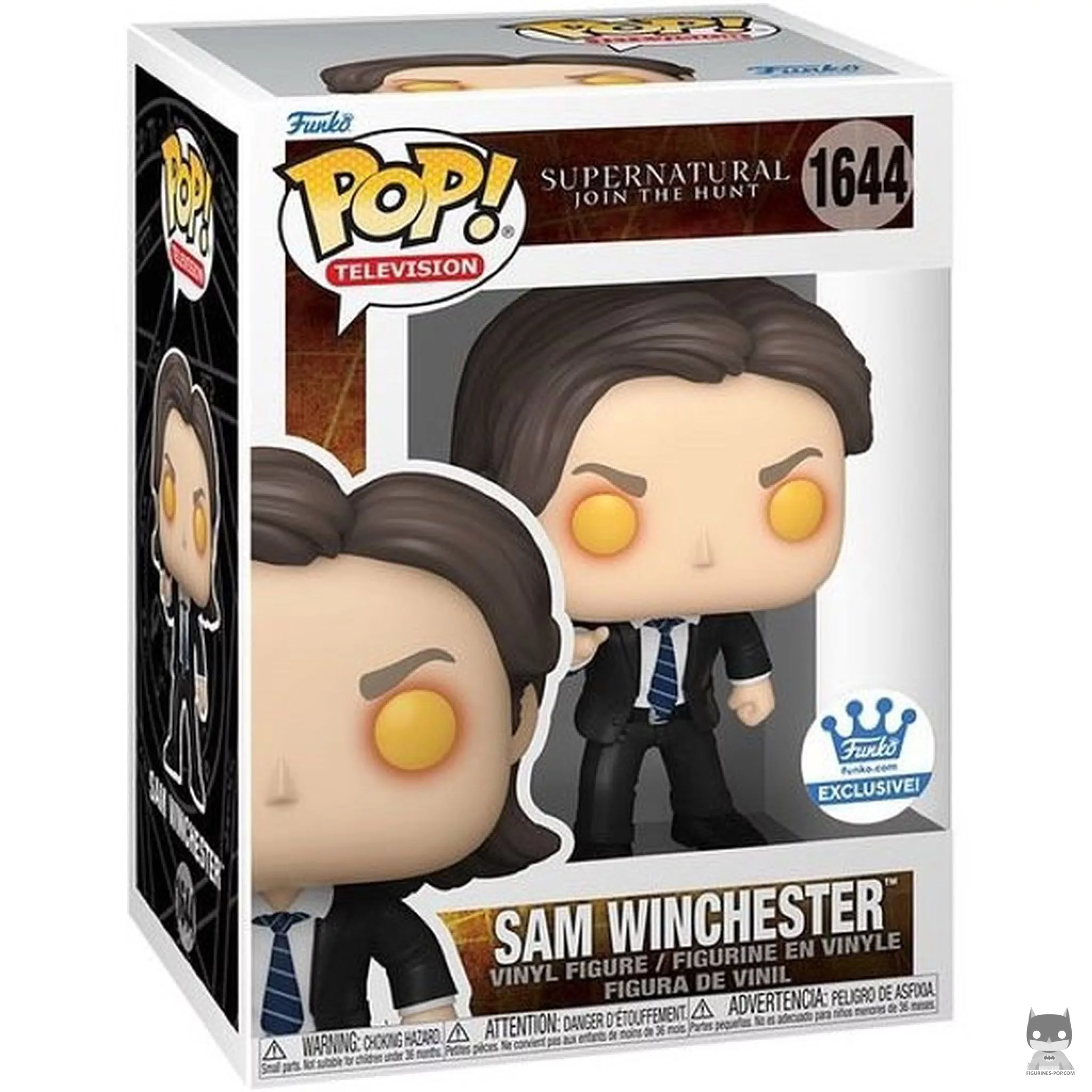 Figura Funko Pop! Sam Winchester en su caja