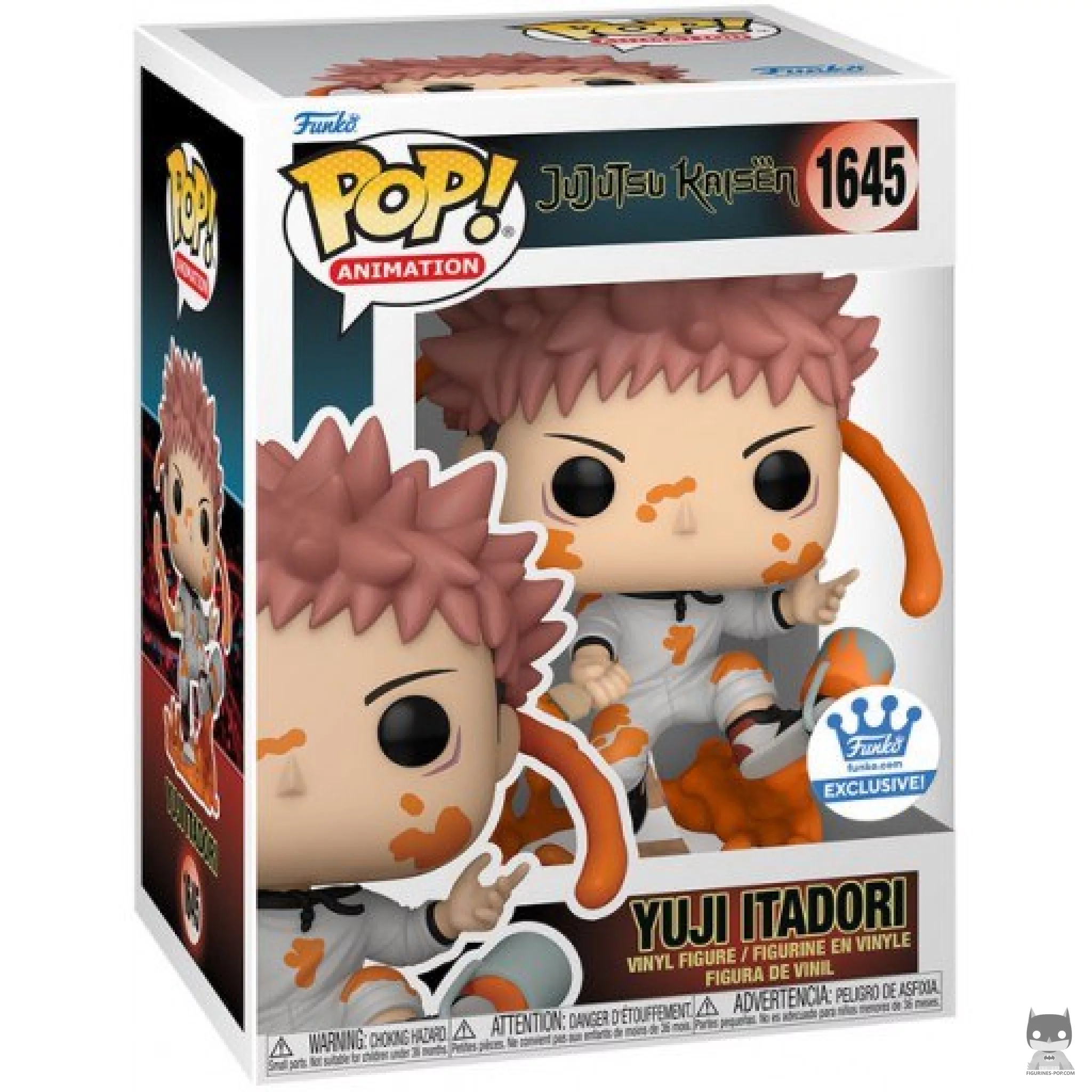 Figura Funko Pop! Yuji Itadori en su caja