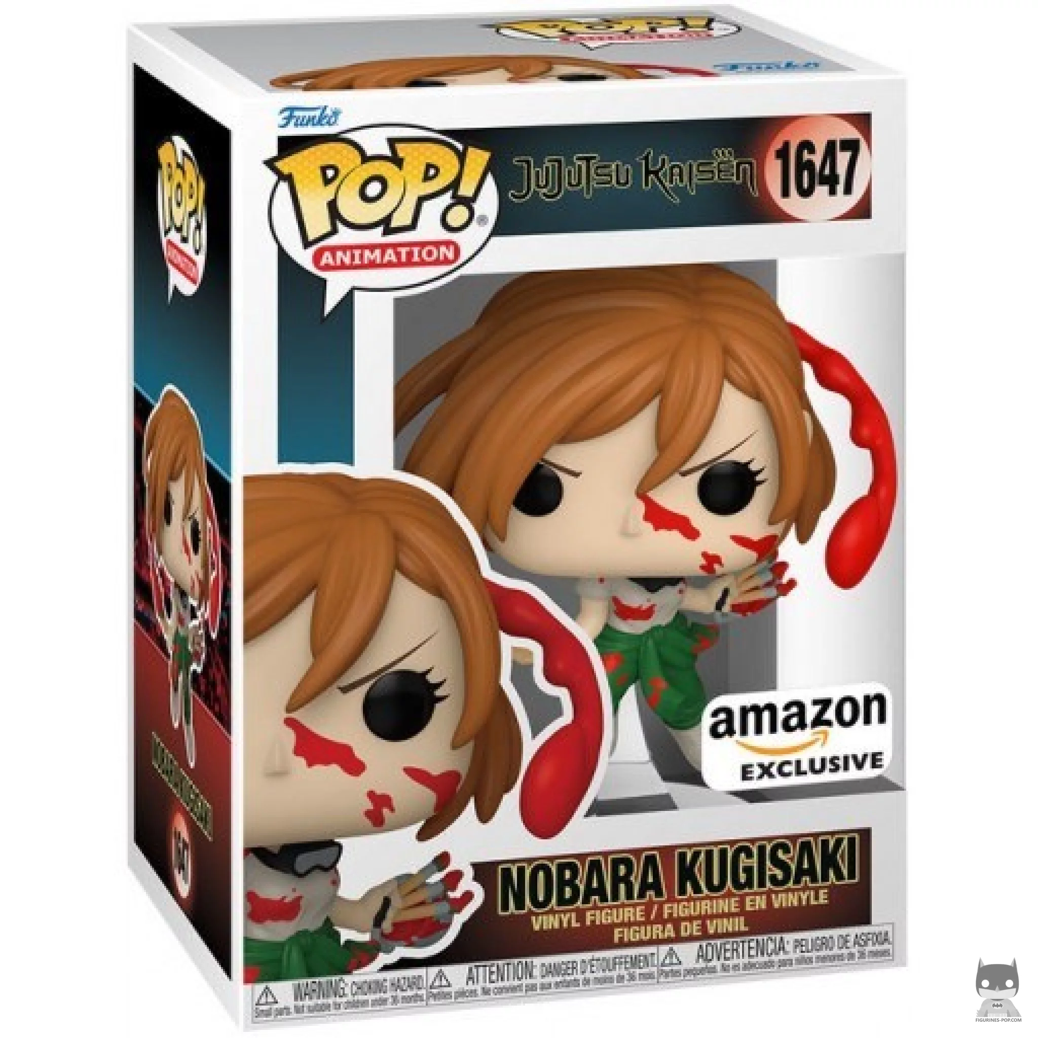 Figura Funko Pop! Nobara Kugisaki en su caja